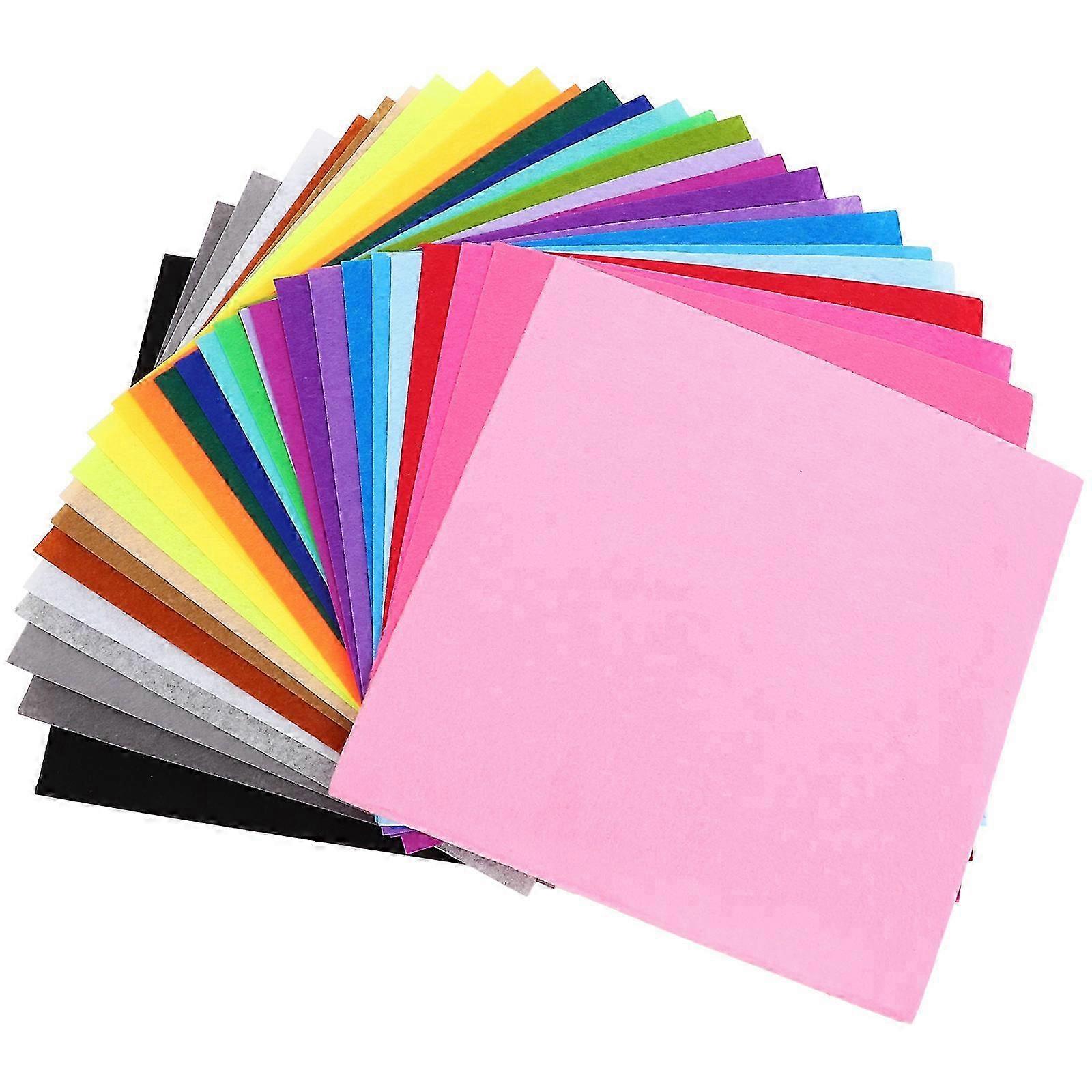 28-Color Assorted 30*30cm Nonwoven Fabric for Children's DIY Craft Projects