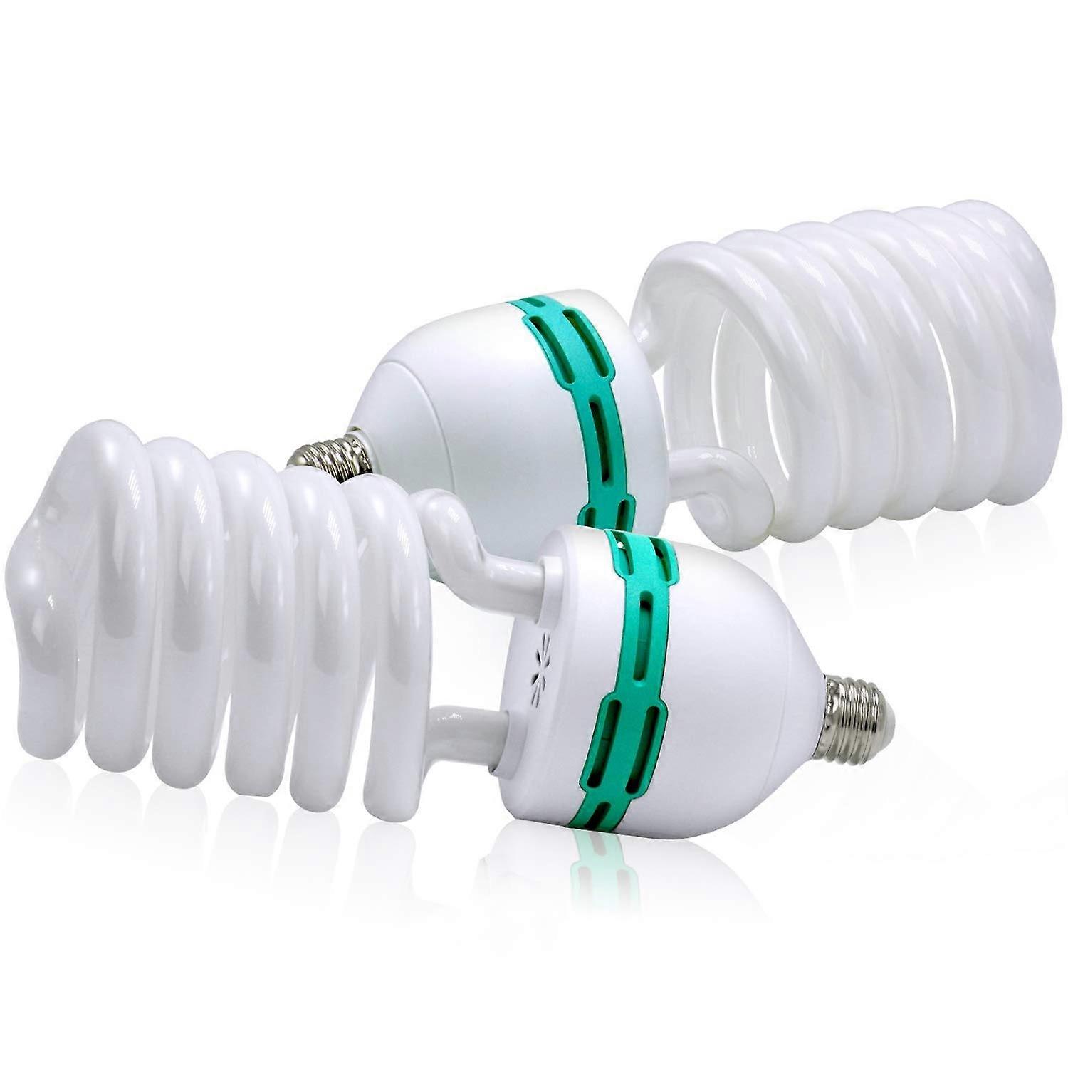 2 Bulb Full Spectrum Light Bulb for Photography Lighting 105Watt