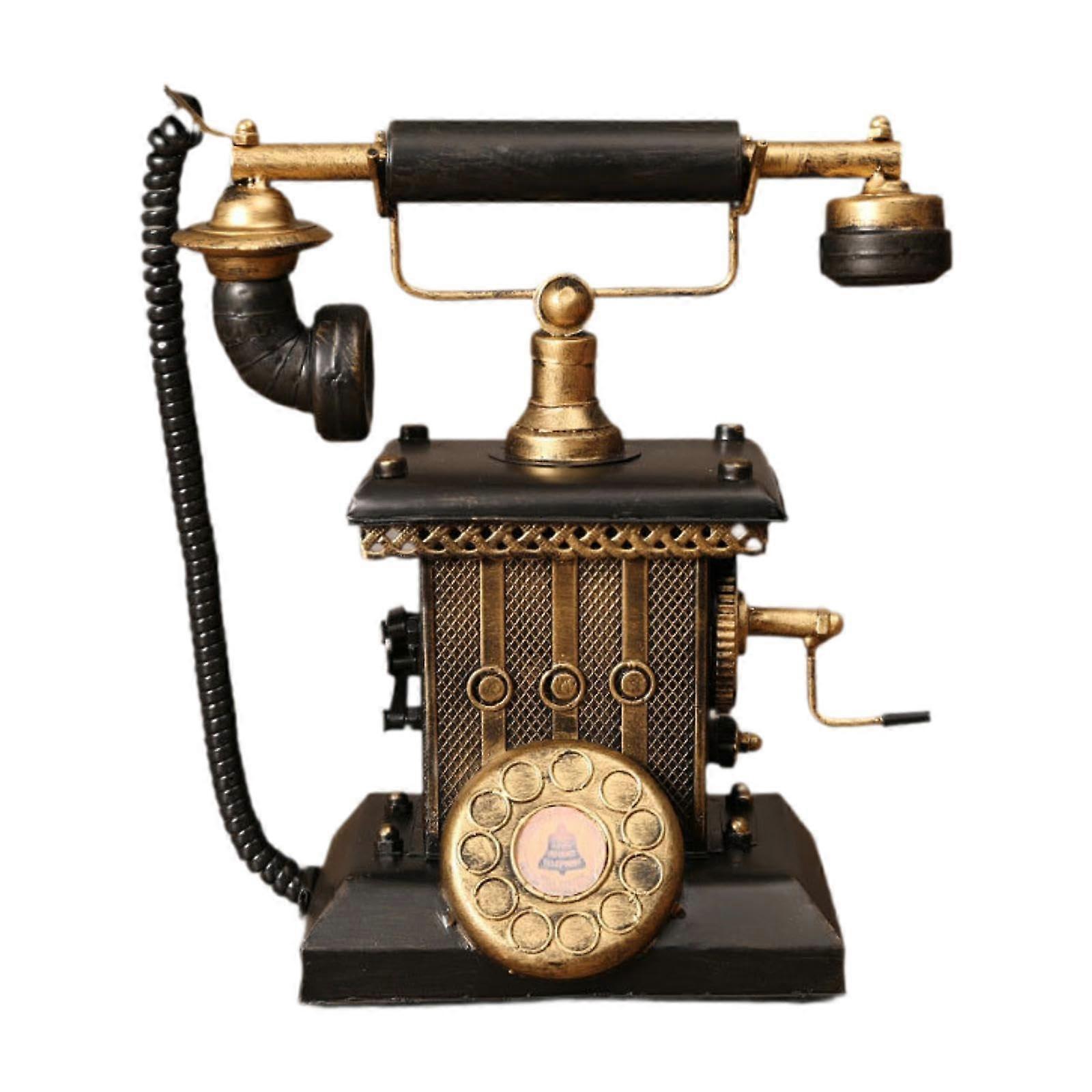 Resin Model of Corded Telephone Desktop Display 23cm By 13cm By 26cm Replica