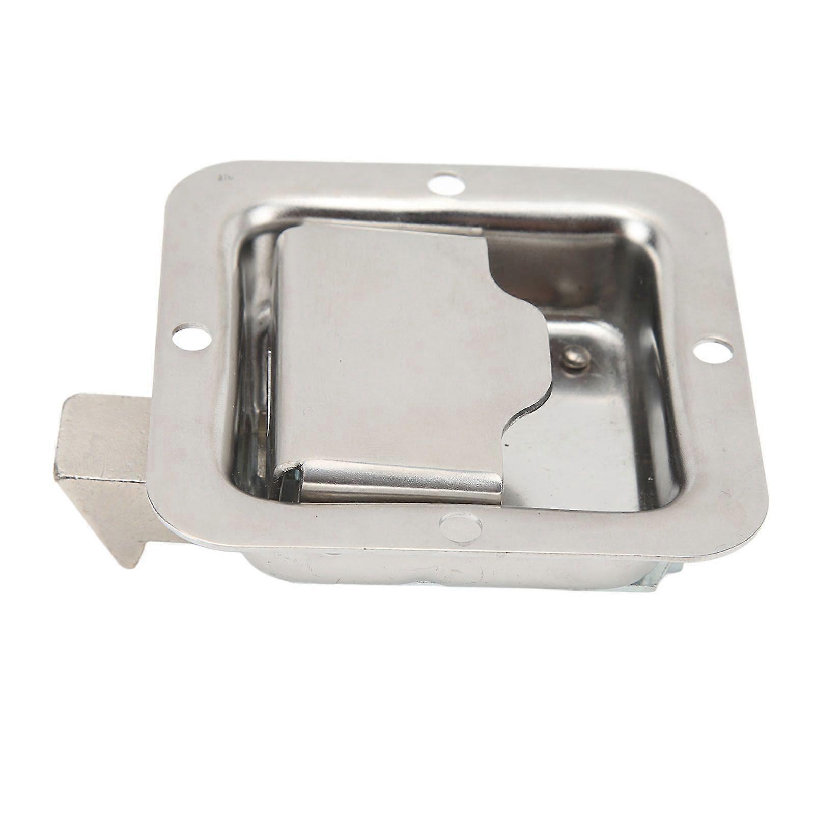 Tool Box Latch Handle 304 Stainless Steel Mirror Polishing Trailer Paddle Door Latch Handle for RV Trucks
