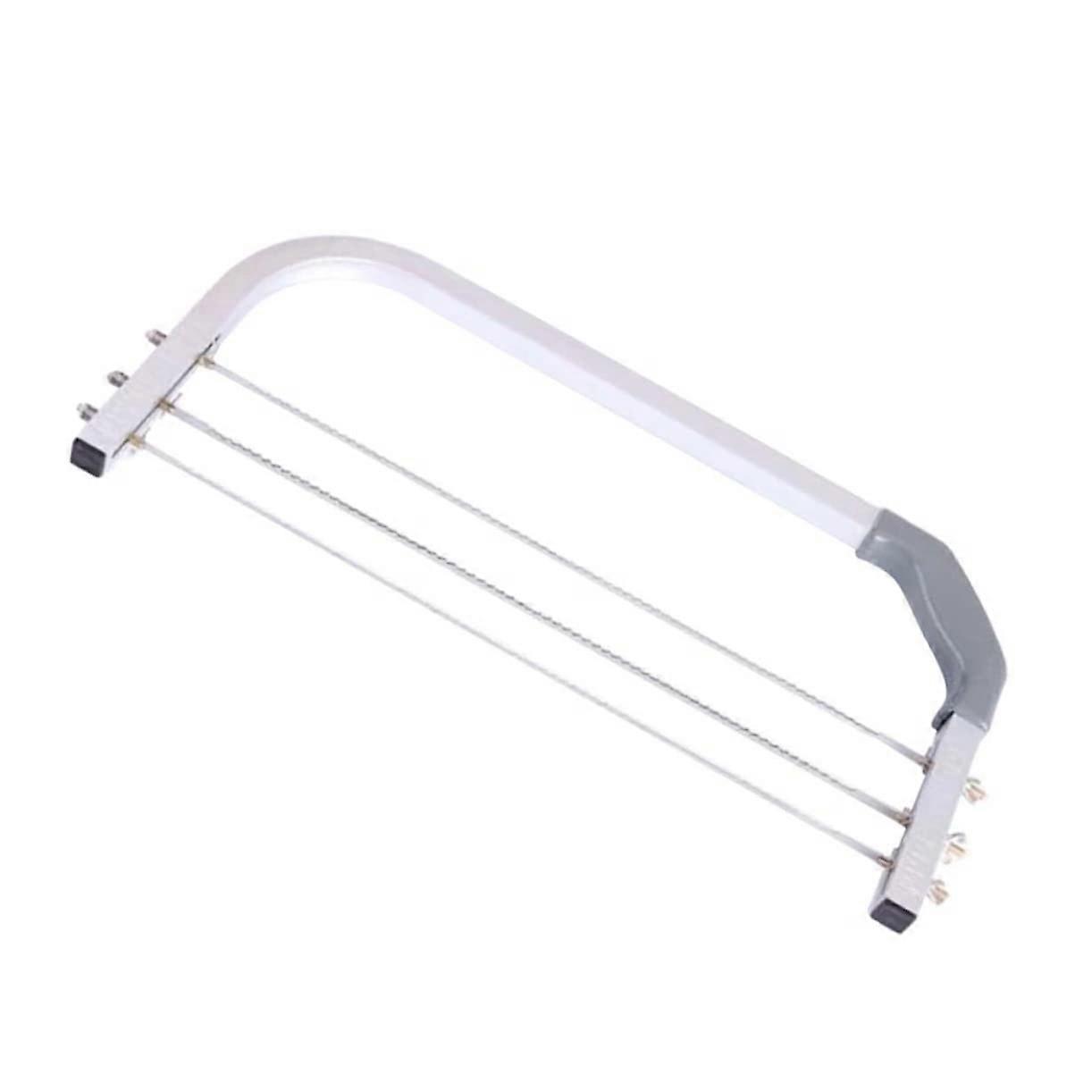 3 Blade Adjustable Cake Slicer Leveler Heavy-Duty Aluminum Non-Slip Handle Interlayer Cake Slicer Tool For Easy Cutting