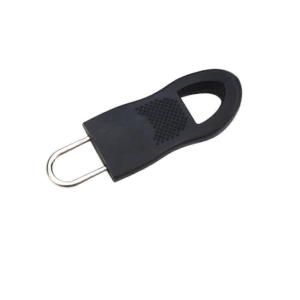 Removable Pull Tab Zipper Head Universal Case Bag Schoolbag Coat Universal Metal Rubber Pull Lock