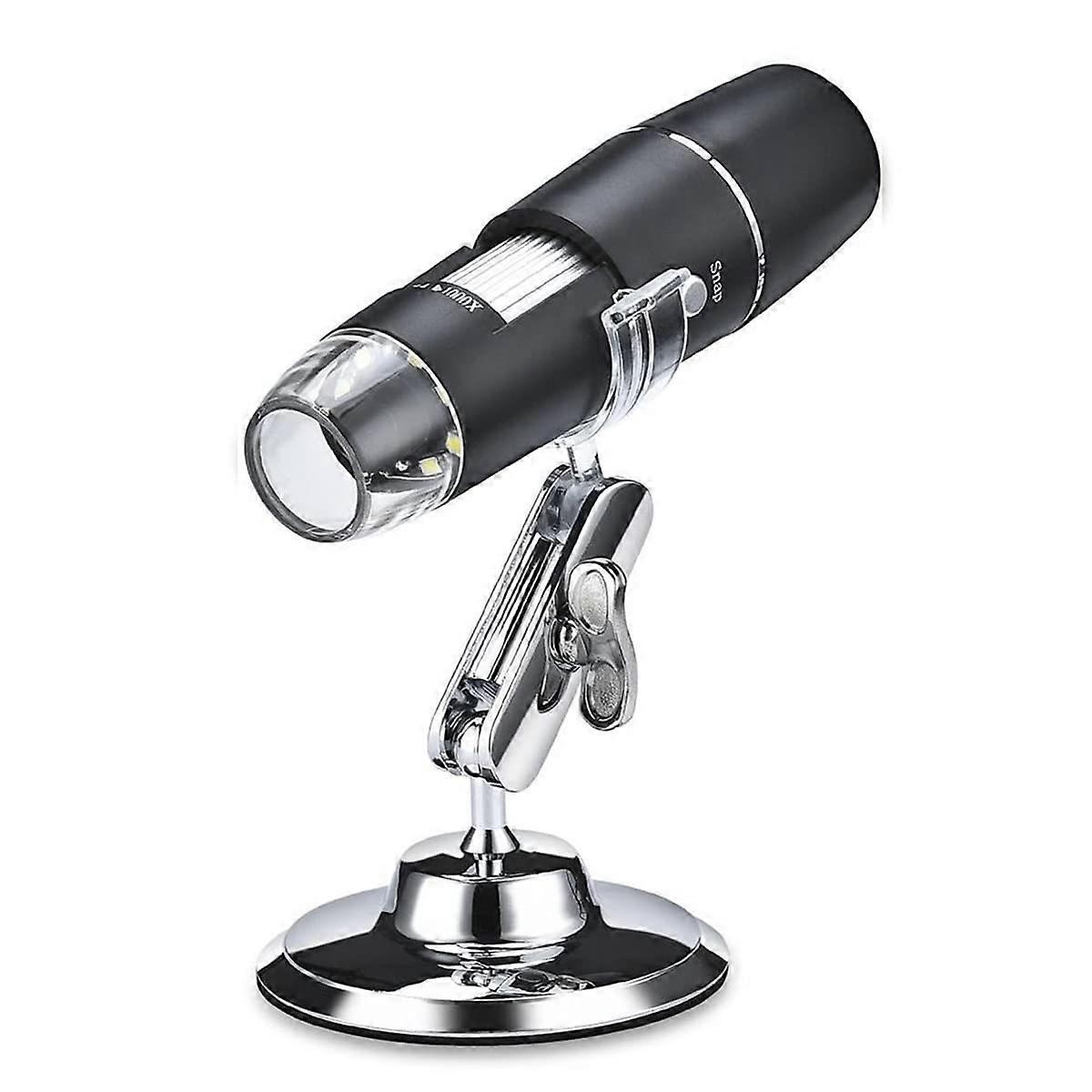 Microscope Observation 1000X Digital Microscope With Stand 8 LED Illumination Adjustable Zoom