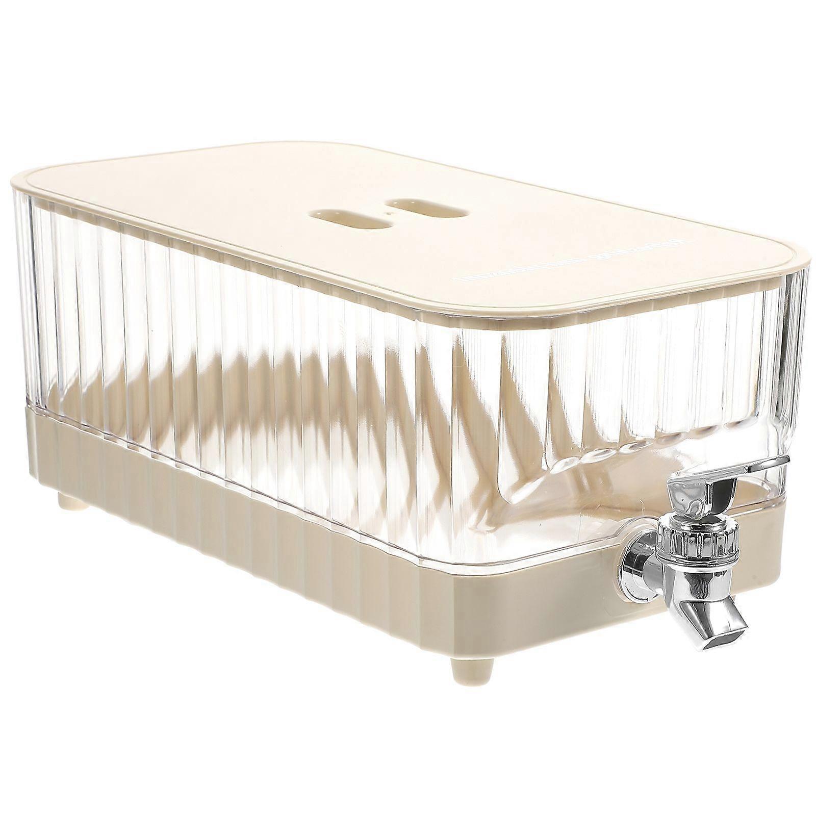 Distributeur de boissons pour réfrigérateur avec robinet Pichet d'eau froide Distributeur de boissons d'été avec robinet