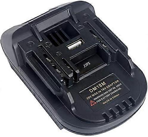 Battery Converter for Ma Kita Tools, Adapter Compatible with Milwaukee for & M18 Dewalt 20V 60V Battery Li-ion (Only Adapter)