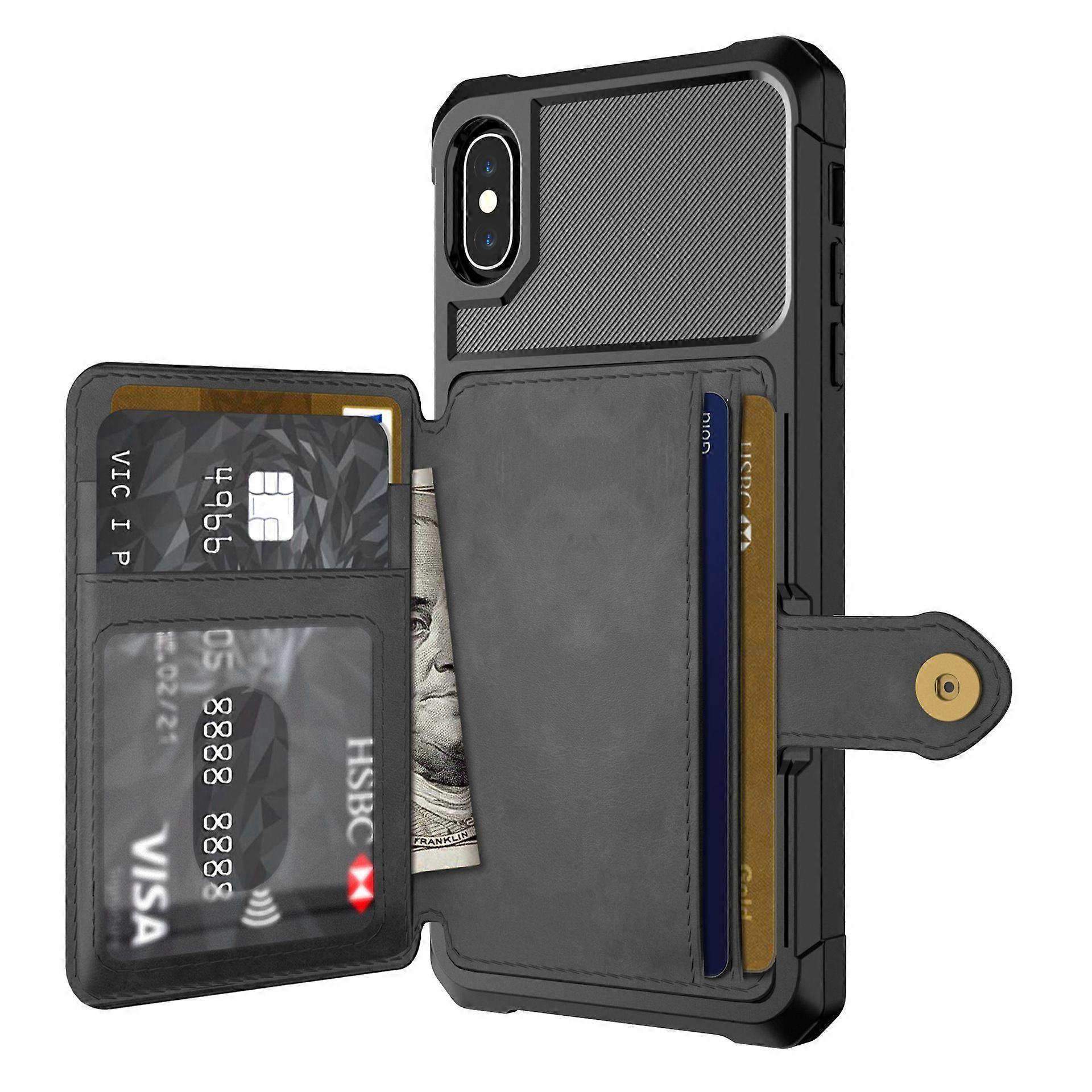 Case for iPhone 13 mini with Card Holders, Lightweight Slim Leather iPhone Wallet Case