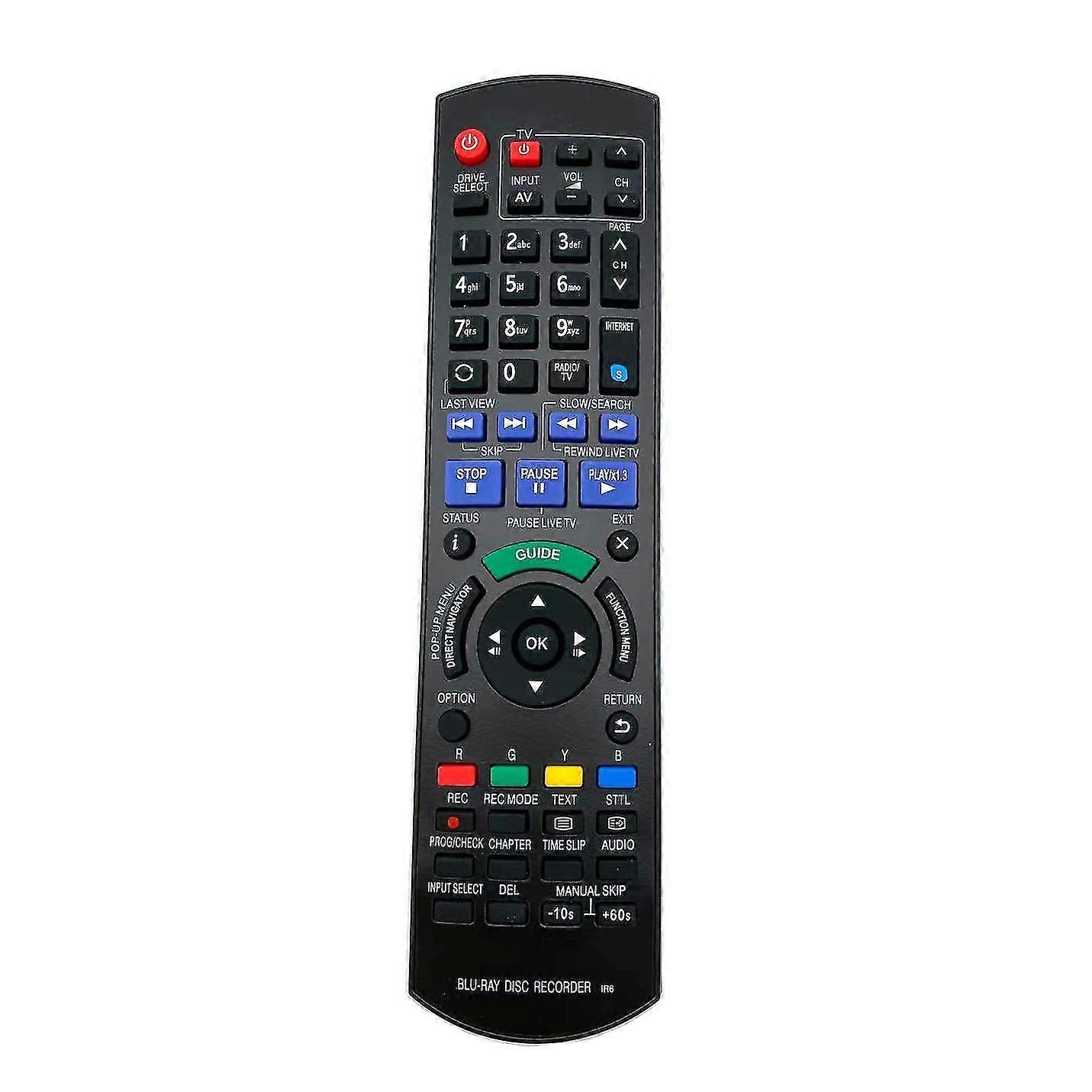 N2qayb000755 Telecomando per Panasonic Dmr-bwt720 Dmr-bwt820 Dmr-bwt730 Dmr-bwt945 Dmr-bwt835 Blu-ray Disc Dvd Recorder