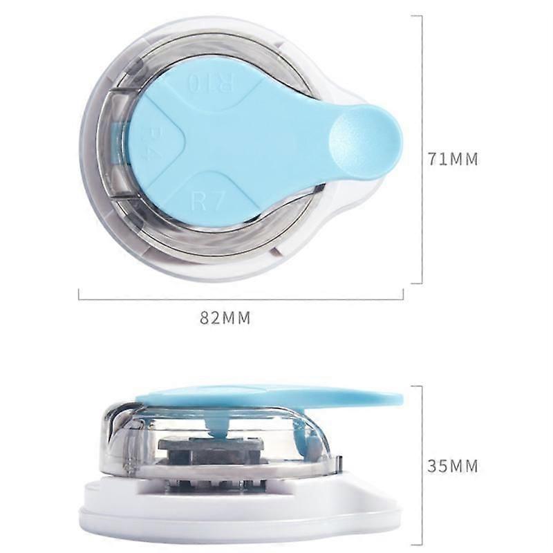 3 Way Corner Rounder Punch Cutter Tool Paper Crafts Envelope for Home Making Art Crafts DIY Projects Pink