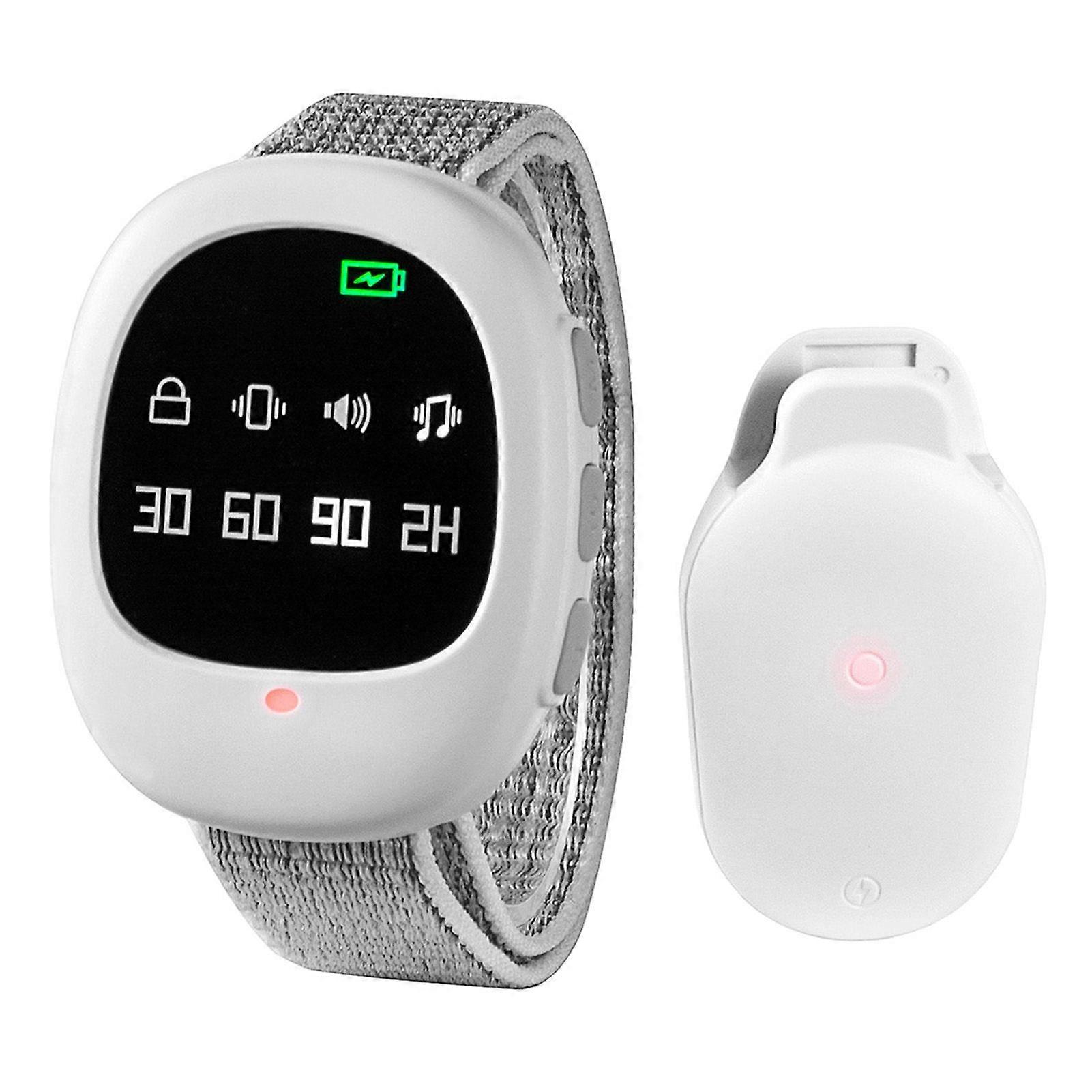 Potty Training Watch for Kids Elderly 2 in 1 Wireless Bedwetting Alarm with Customized Timer Sound Vibration