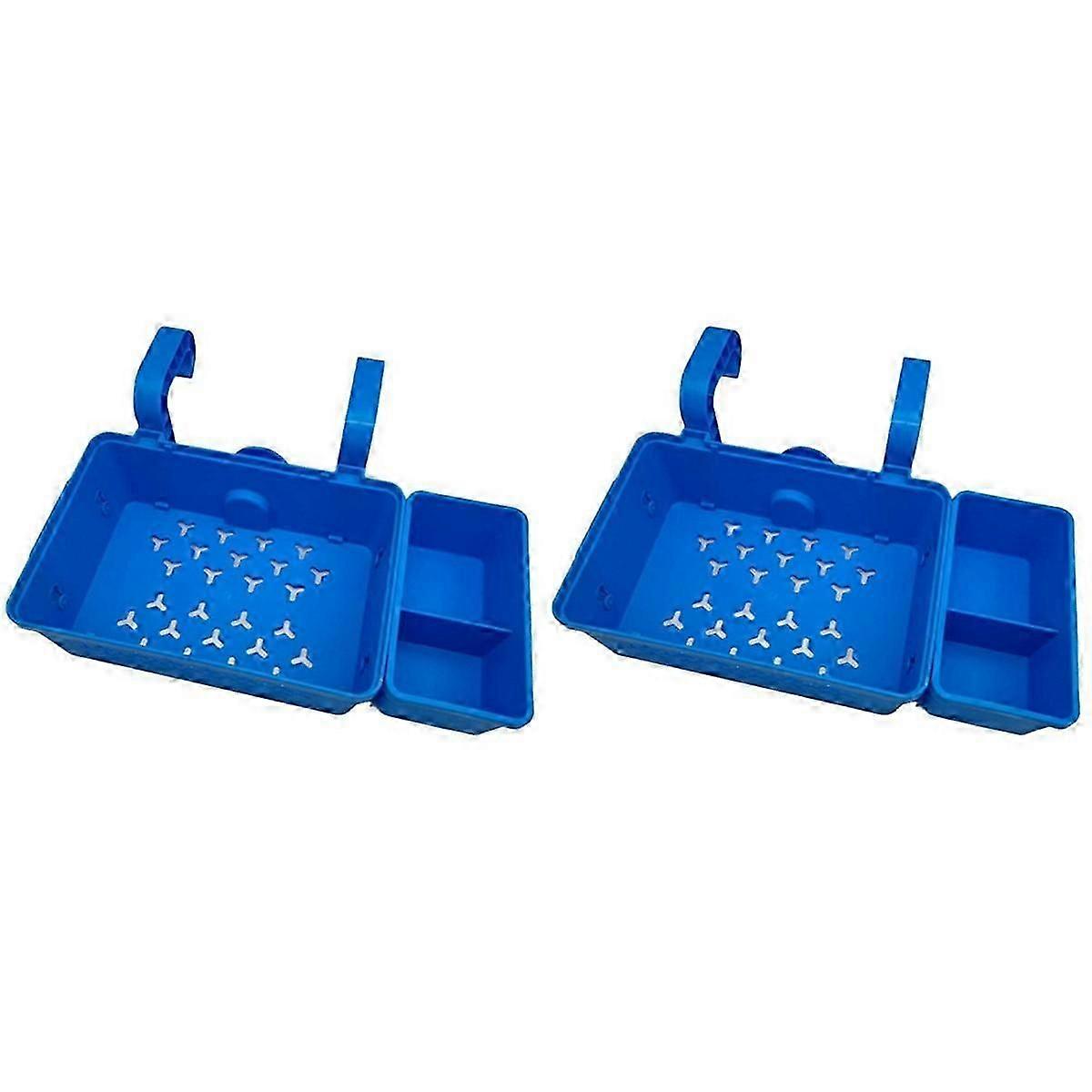 Poolside Storage Basket, Pool Storage Basket with Pool Cup Holder,Pool Storage Bin Containers Fits well