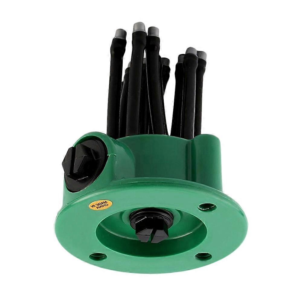 360° Automatic Multi-Head Garden Sprinkler - Easy Use, Efficient Lawn & Flower Watering