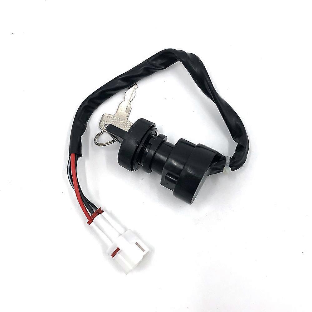 Ignition Key Switch For Yamaha Big Bear 350 400 YFM350 YFM400 2x4 4x4 2x4 4x4 4 Pins