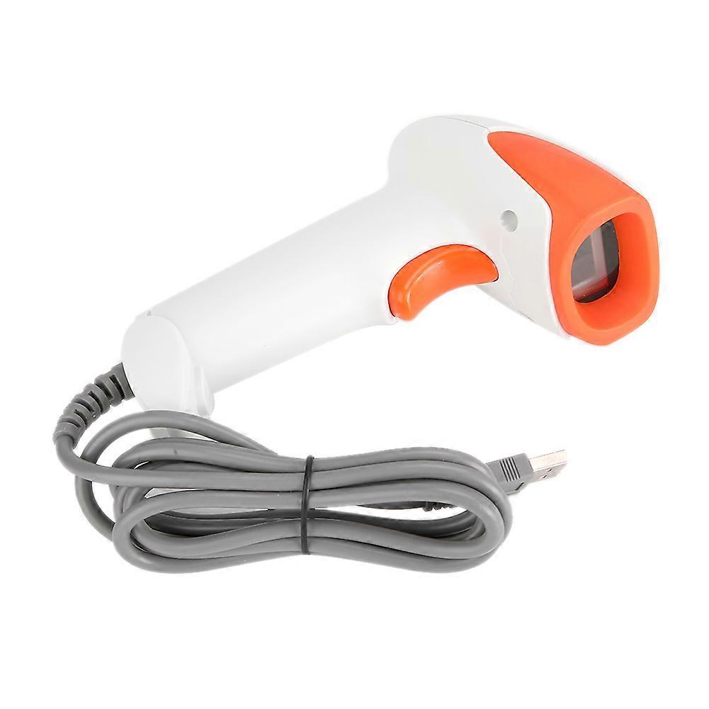 Wired Barcode Scanner Portable Handheld USB 1D Laser Bar Code Reader