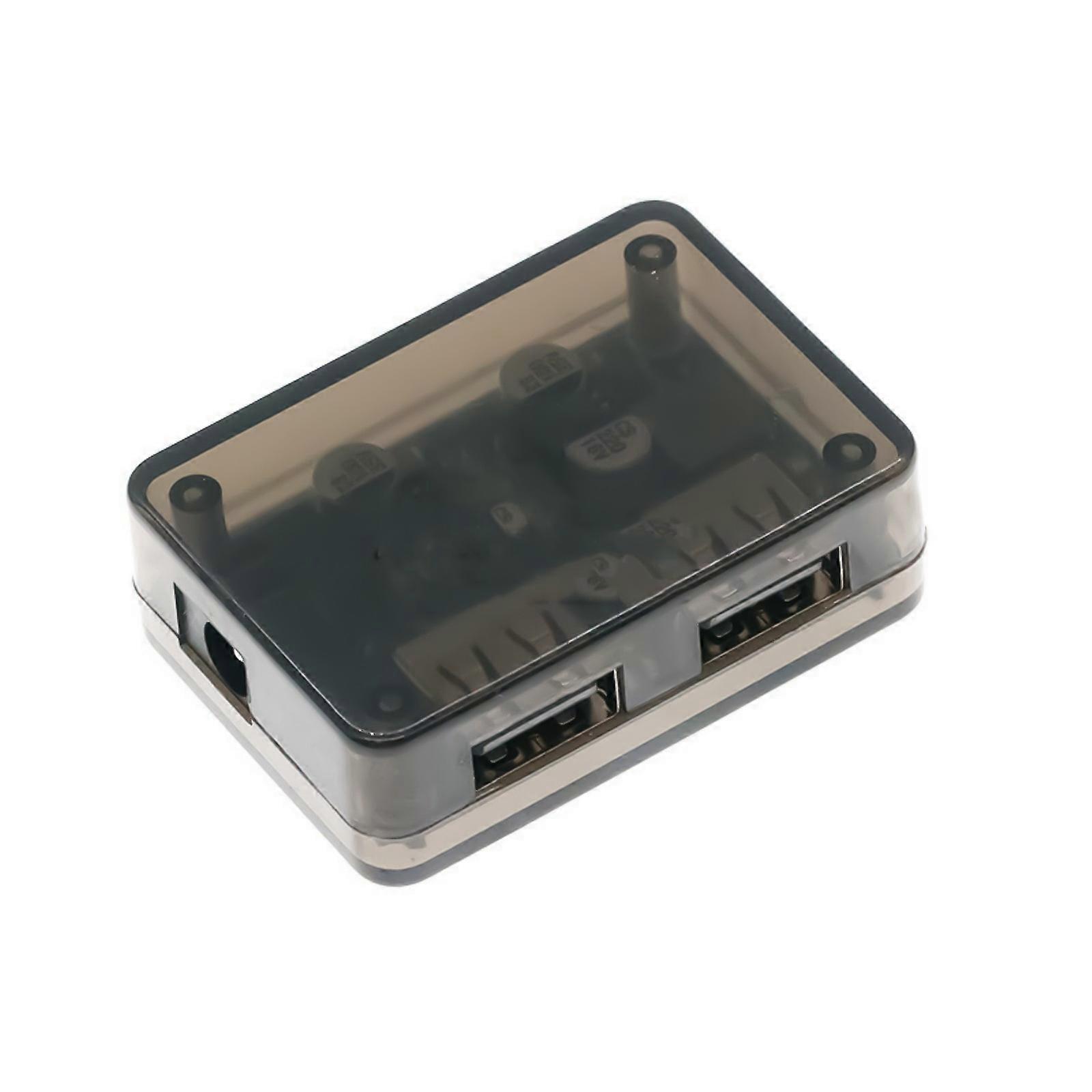 24W Highly Power Two USB Car Chargers Module Smartests Charging QC3.0/2.0 Compatible Size Heat Resistant Housing Multicolor