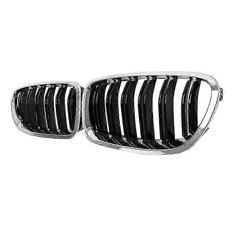 Front Kidney Grille with Dual Slats for F10 F11 M5 535i 550i (2010-2017) Models
