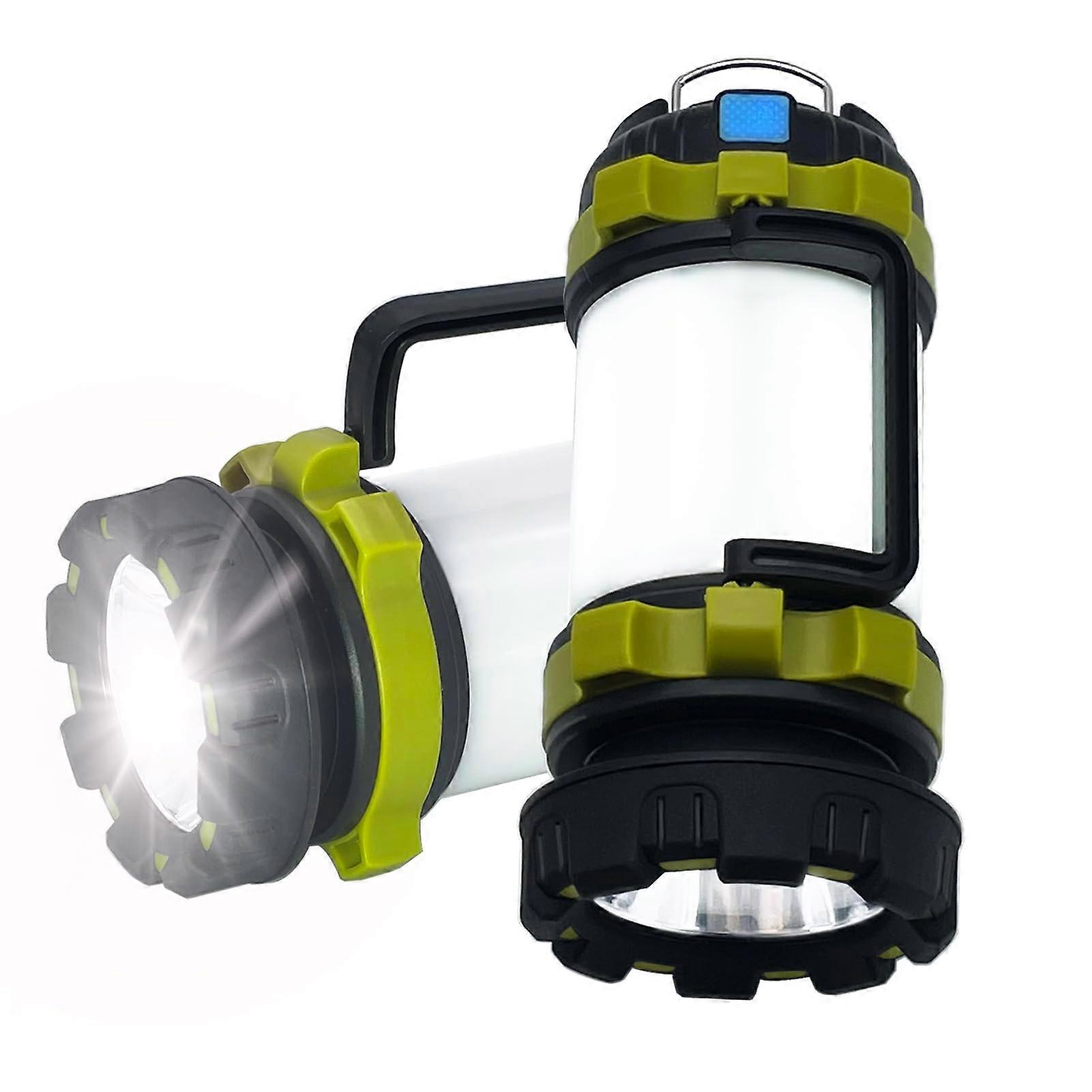 2-Pack Rechargeable LED Lantern - 1500LM Modes 6 | 4000mAh Rechargeable Battery