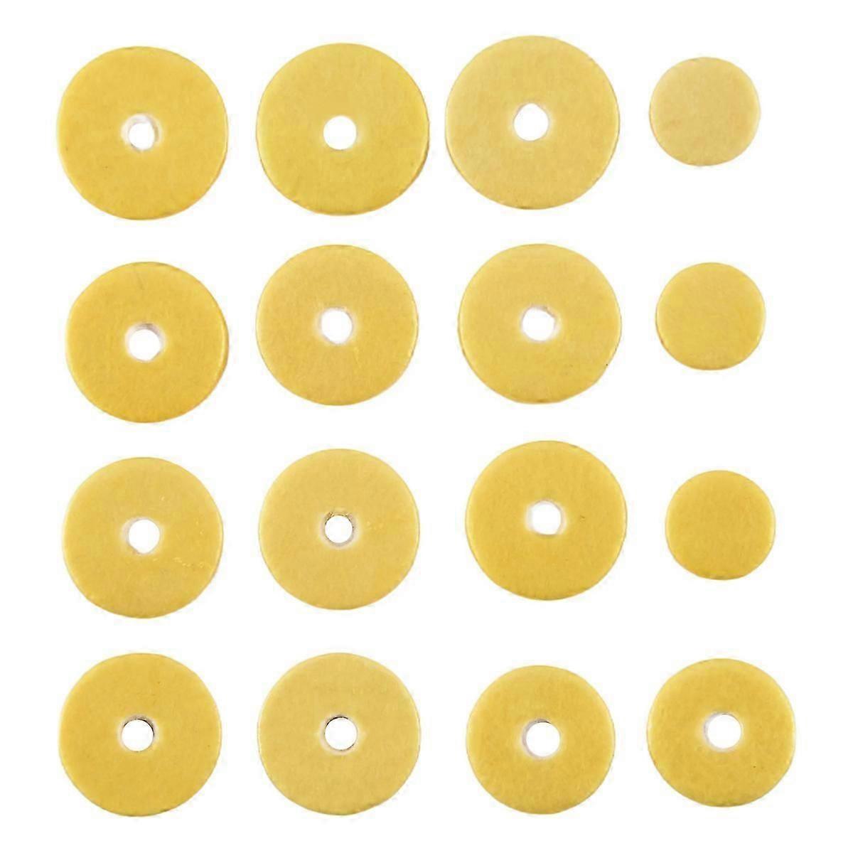 16 pcs Flute Leather Pads Replacement Exquisite Wind Instrument