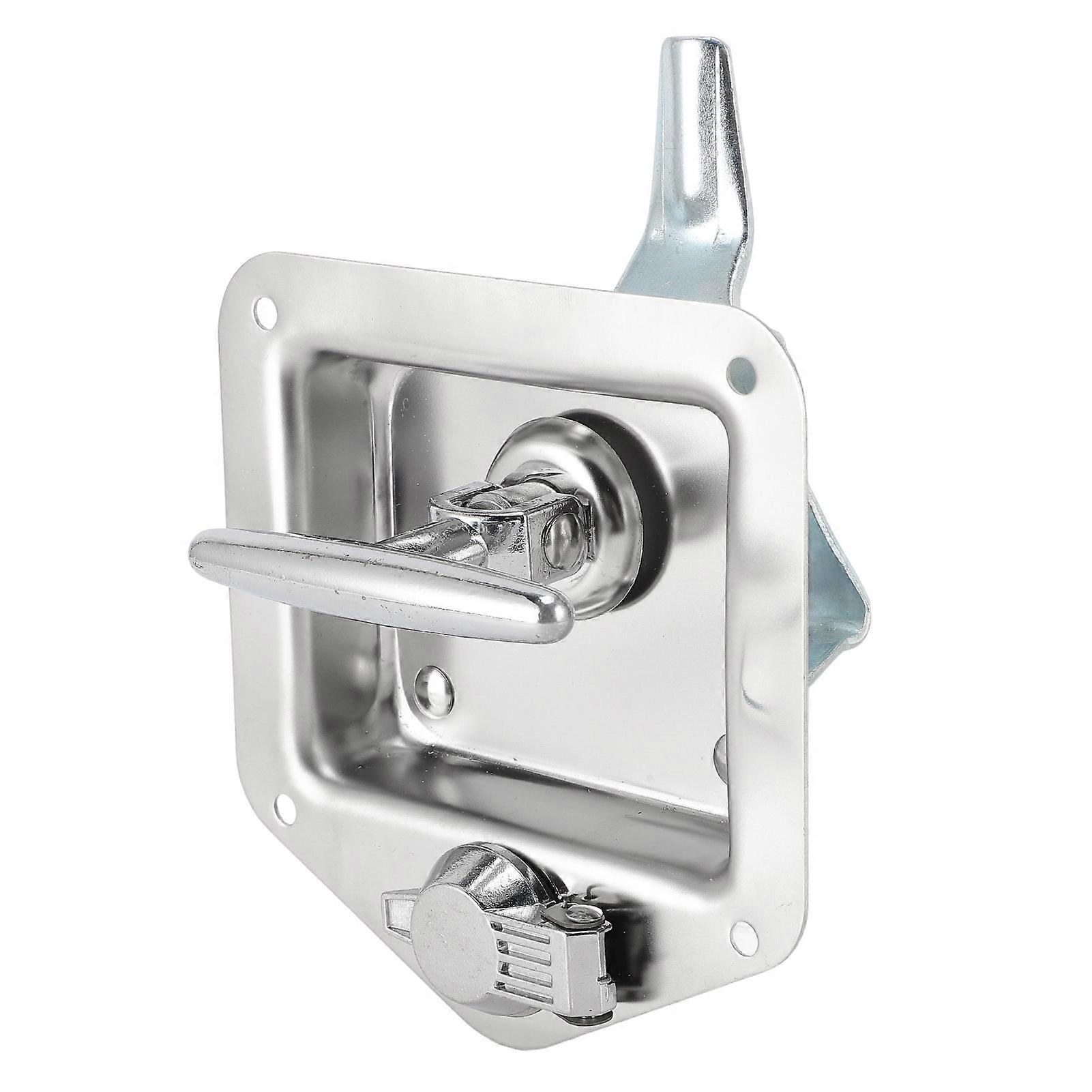 T Handle Latch with Keys Stainless Steel 121x124x69mm Lock