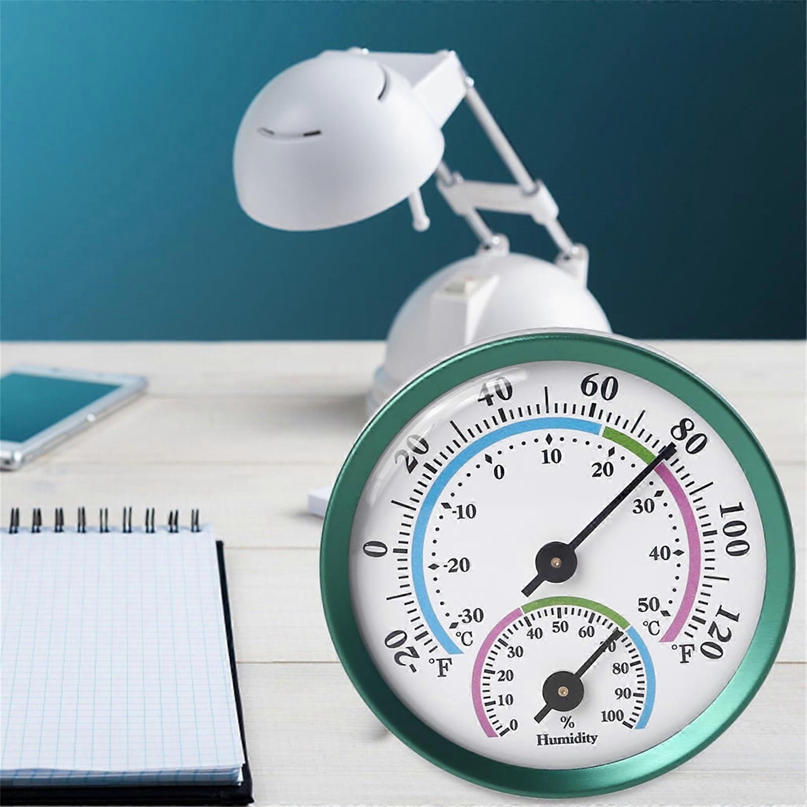 Indoor Outdoor Hygrometer 2 In 1 Temperature Humidity Gauge Analog