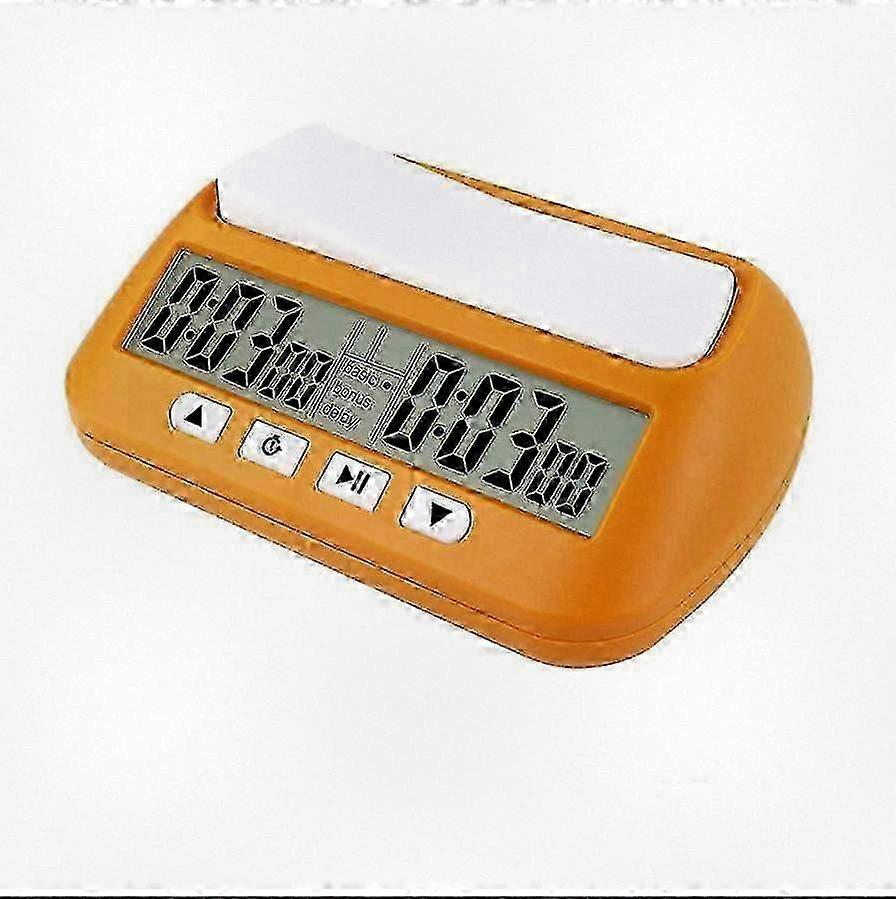3-in-1 Versatile Portable Professional Chess Clock Digital Timer for Chess Games and Competitions