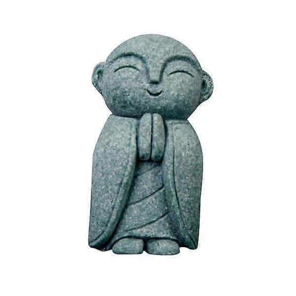 5x Monk Figurine Handcrafted From Sandstone for Home Decor