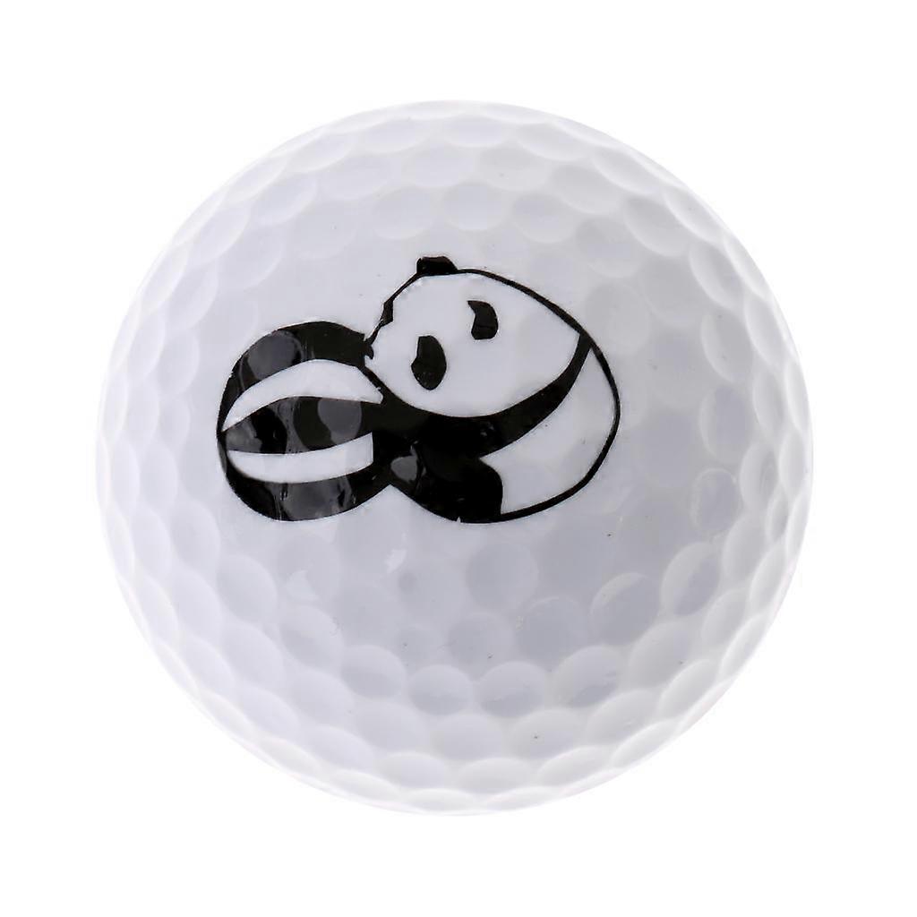 Golf Driving Range Practice Ball Cute Panda Printed Golf Ball