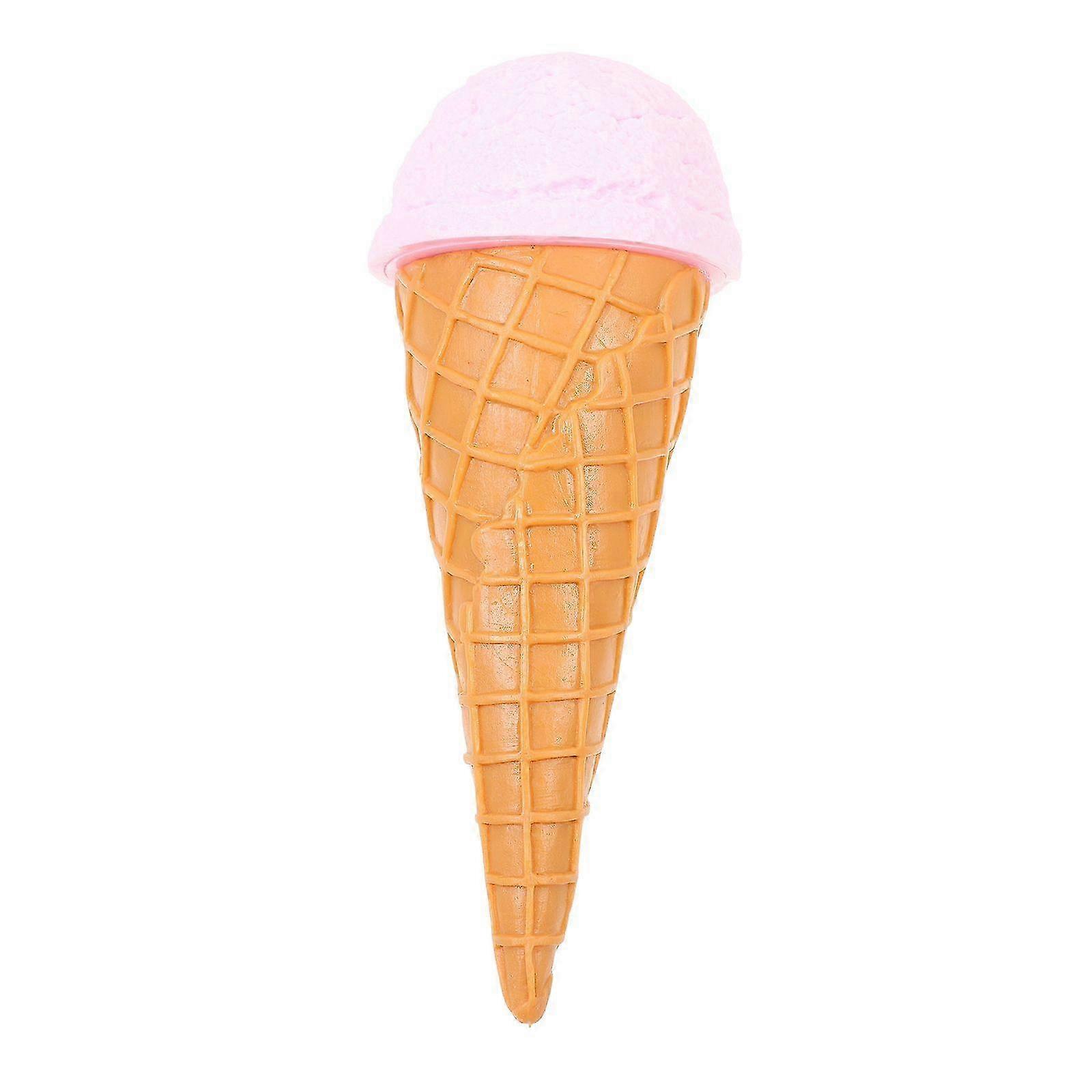 Simulations-Eiscreme-Modell PVC-gefälschtes Eis künstliche Eistüte Laden-Display-Requisite