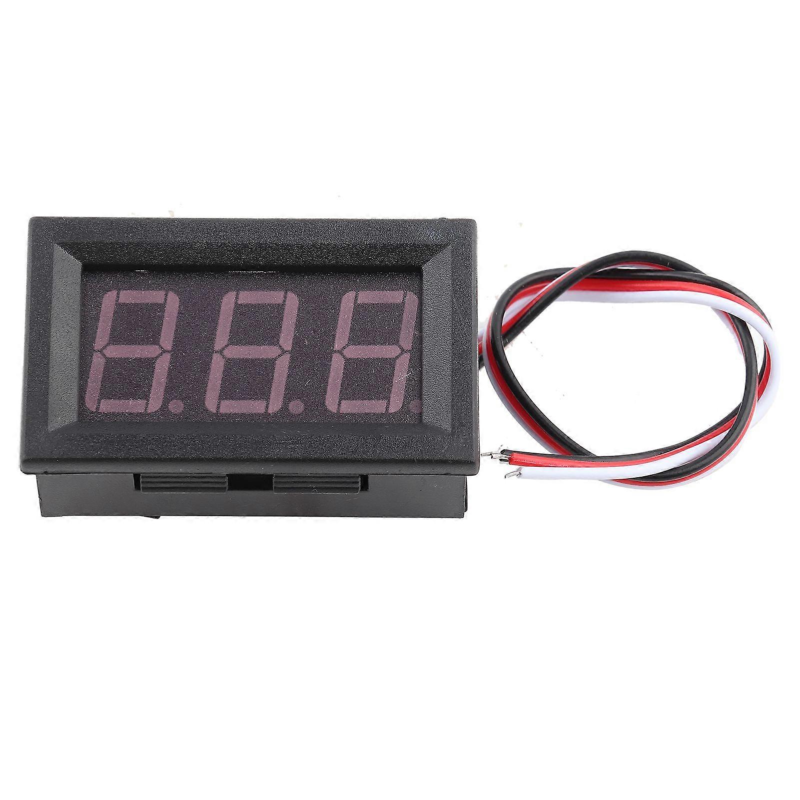 High quality 0.56 inch three-wire DC voltmeter DC0-100V digital display