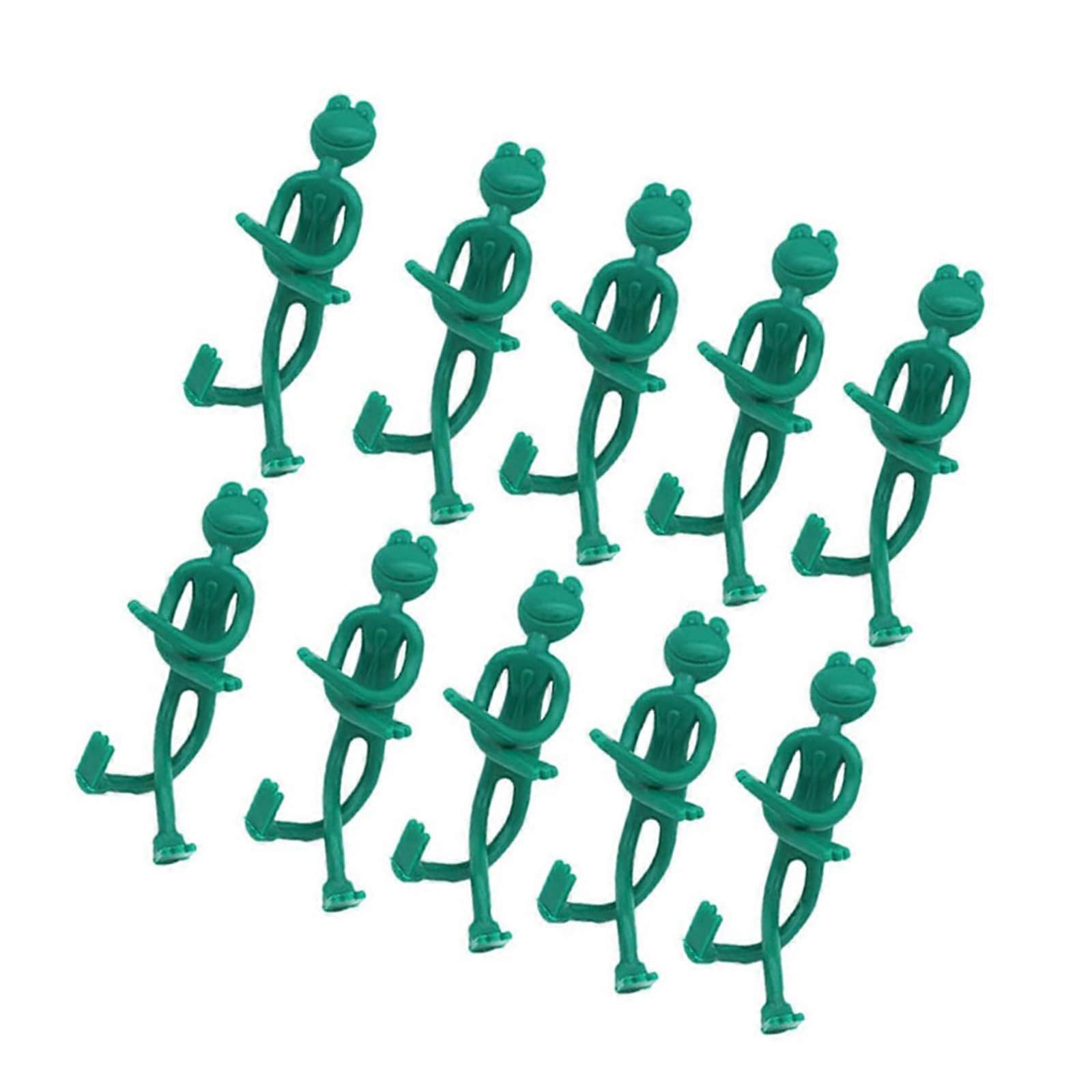Plant climbing Flexible Devices Tie 10 Package holders With Frogs Design For Various Plant sizes Ref: 5168