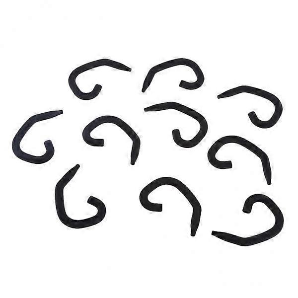 5-6pack Earhooks for Wireless Headset - Pack of 10 black
