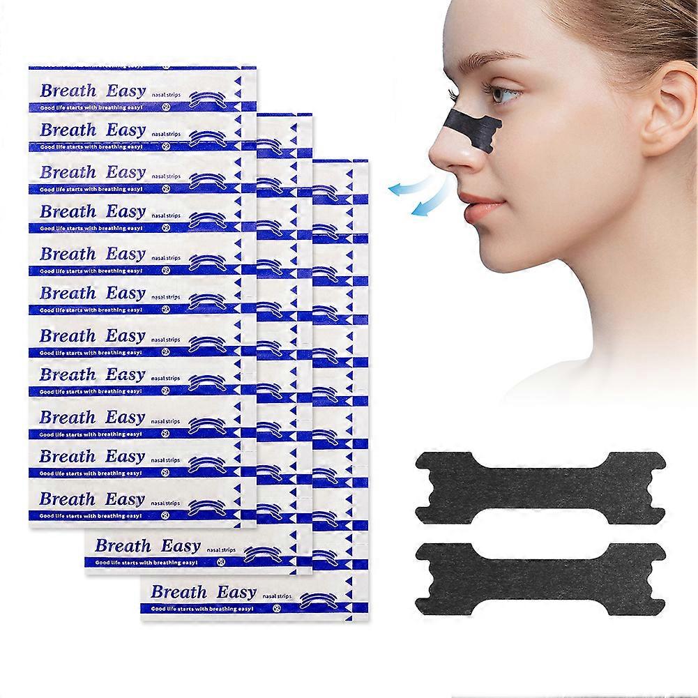Extra Strength Nose Strips Breathing Natural Relief From Nasal Congestion. Gentle On Sensitive Skin. Improved breathing