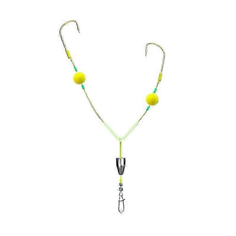 Fishing Double Reverse Hook Set, Reverse Bottom Line, avoiding Water Grass 1pc 2025