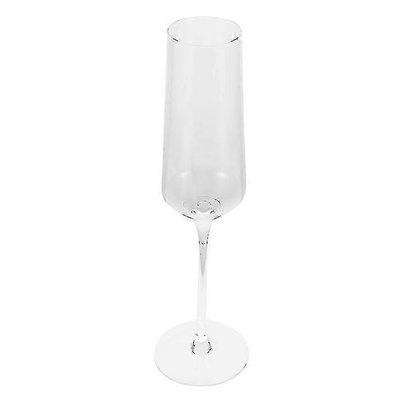 26X7cm Transparent Stemware 1 Pc Exquisite Glass Crystal Goblet Champagne Cup Red Wine Glass (transp