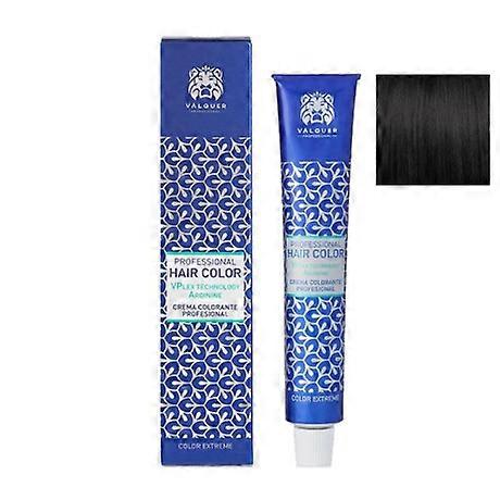 Metalic Black 1m Hair Color With Plex And Arginine Valquer 60g
