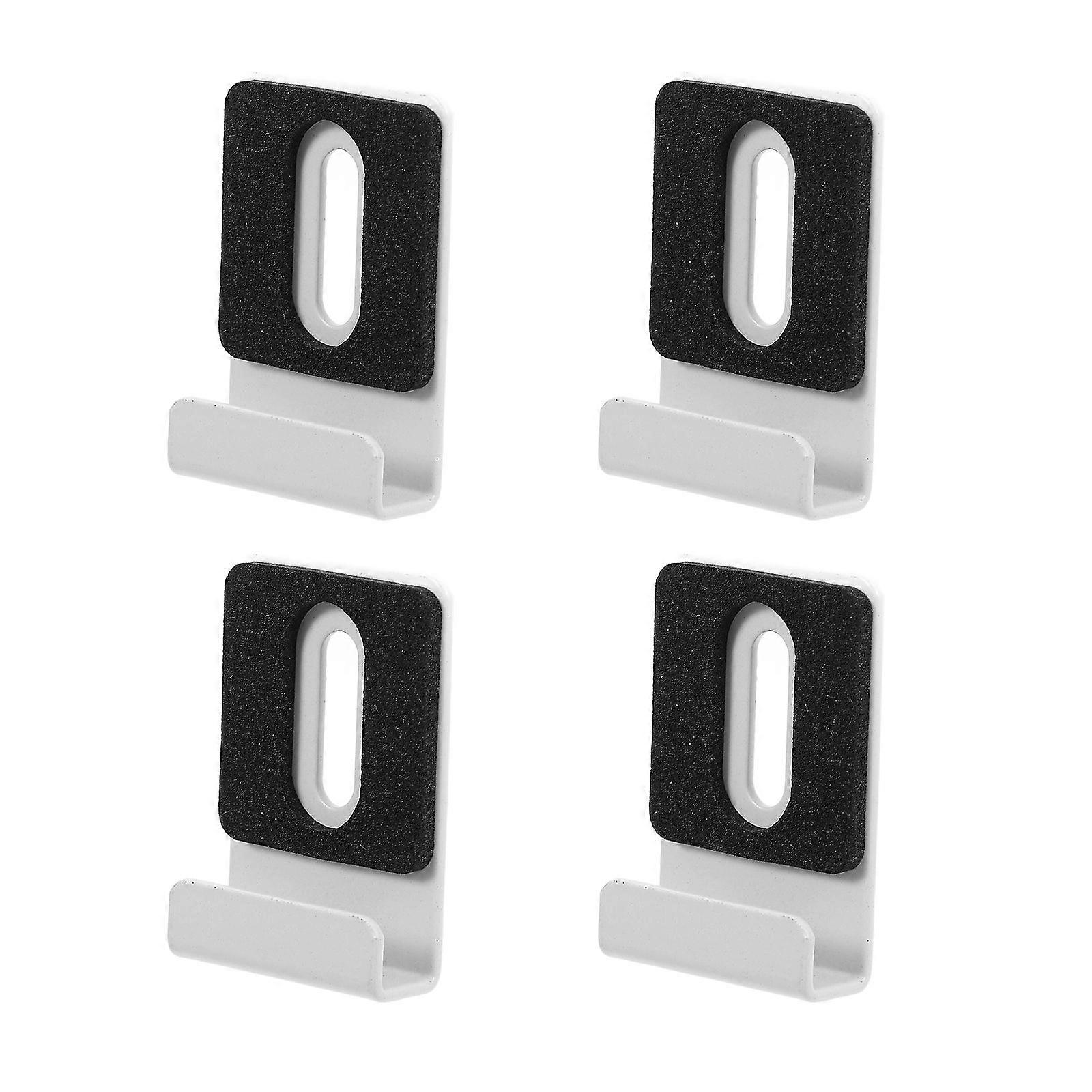 4pcs Mirror Bracket Utility Hanger Headboard Wall Mounting Bracket Mirror Clip