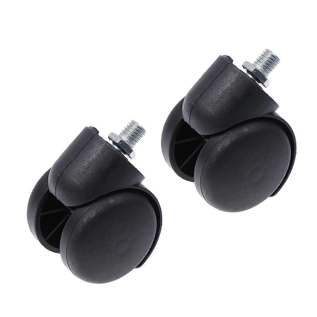 Portable Furniture Casters, Smooth Rolling 2 Piece Easy Maneuvering