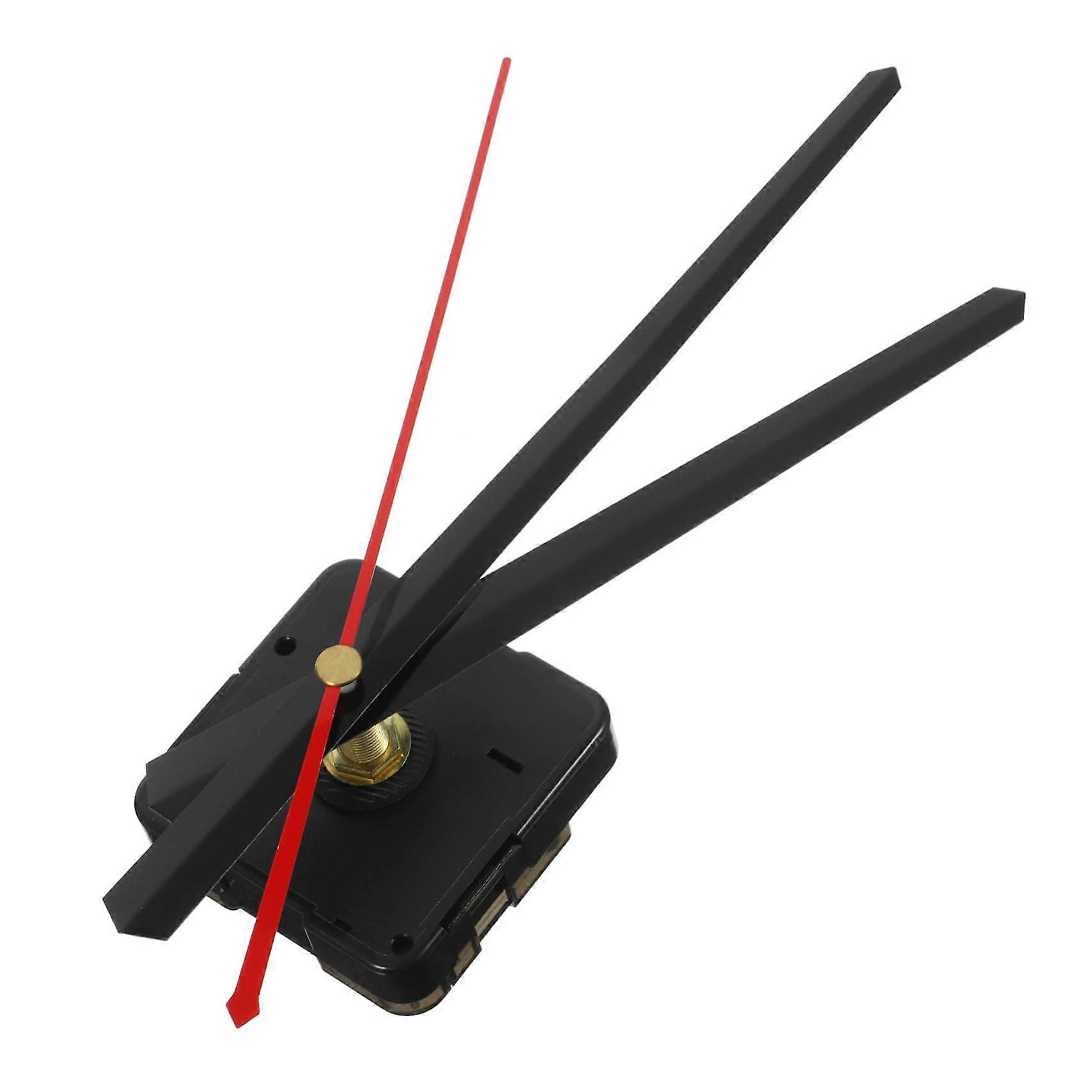 Large Clock Hands Wall Decoration with Silent Mechanical Quartz Movement, DIY Clock Parts, Replaceable Accessories, Plastic Clock Hands