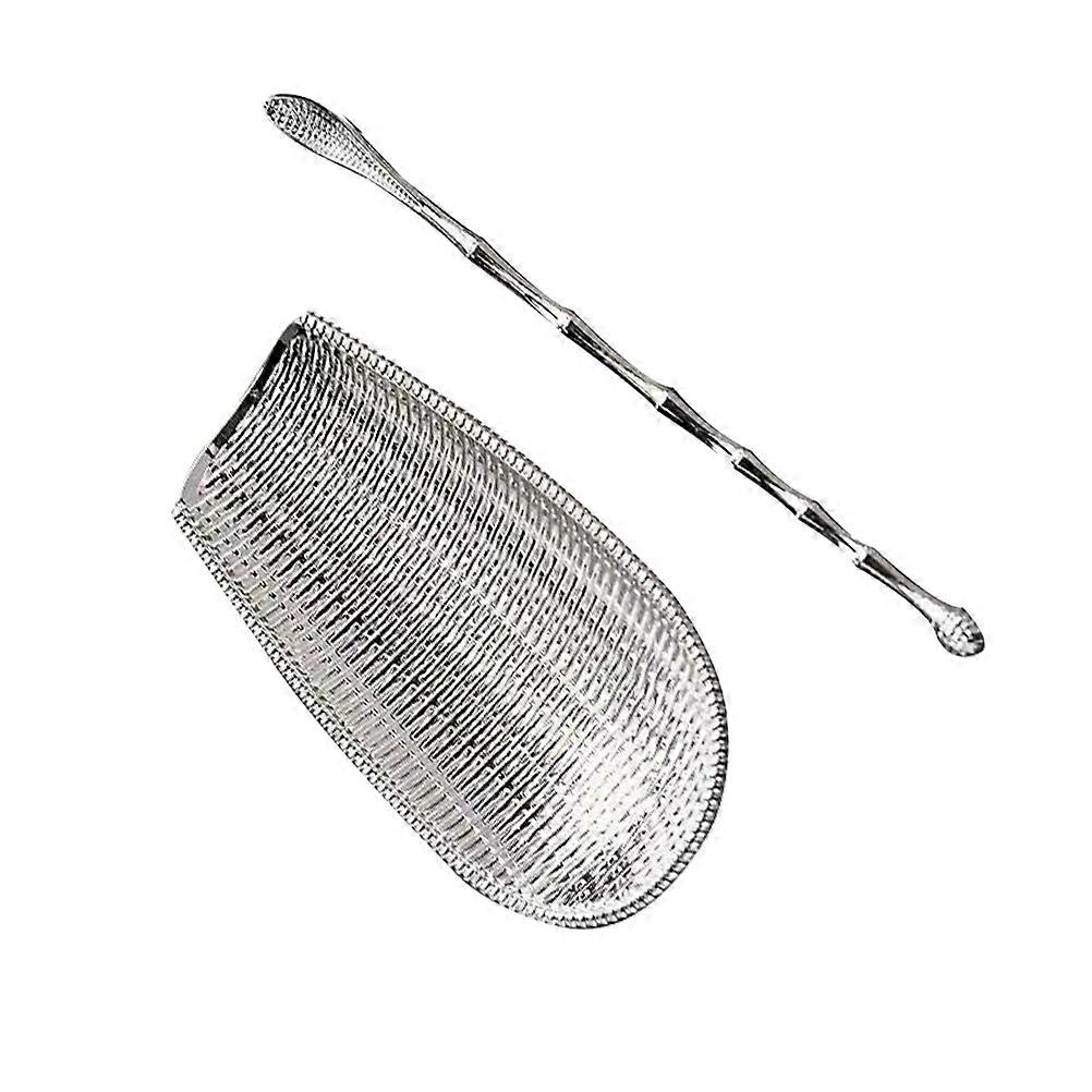 Tea Making Tools Gongfu Tea Ceremony Accessories Set Bamboo-weave Pattern for Personal Users 2Set