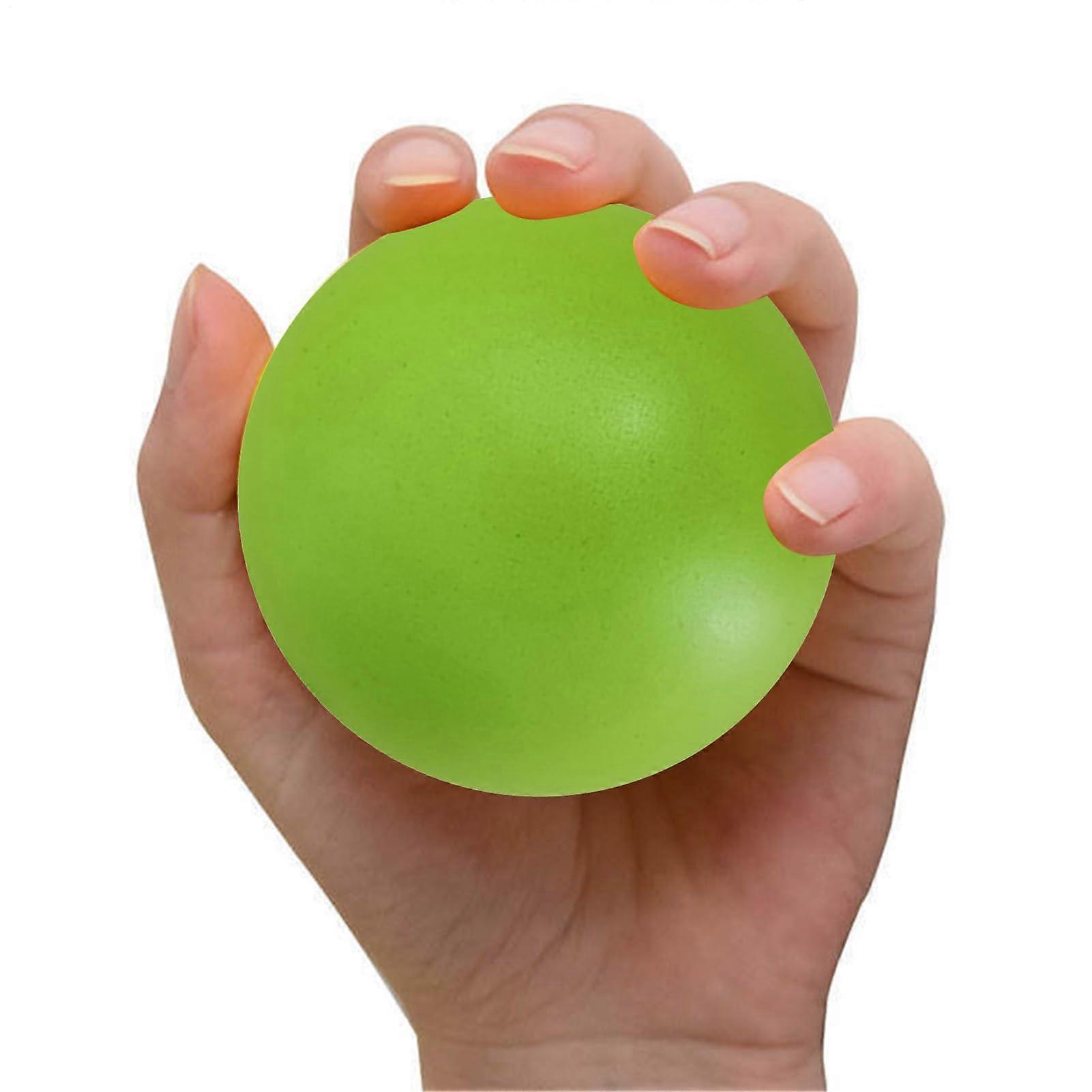 Hand Grip Drill, Grip Strength Trainer with Elastic Finger Grip, 7 cm Hand Exercise Balls for Home and Gym Training