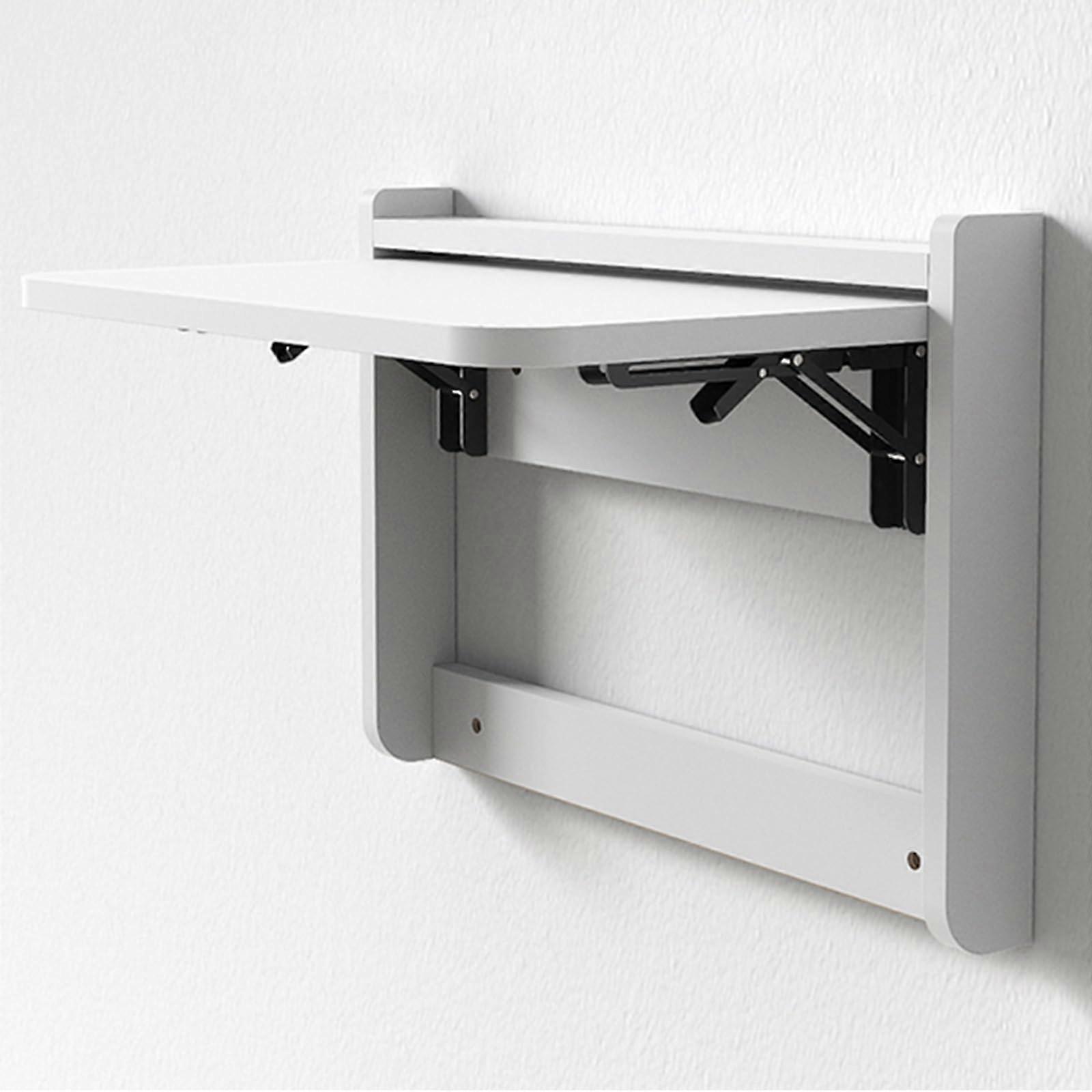 Foldable Wall Mounted Desk for Small Spaces, Multifunctional, Space Saving Design