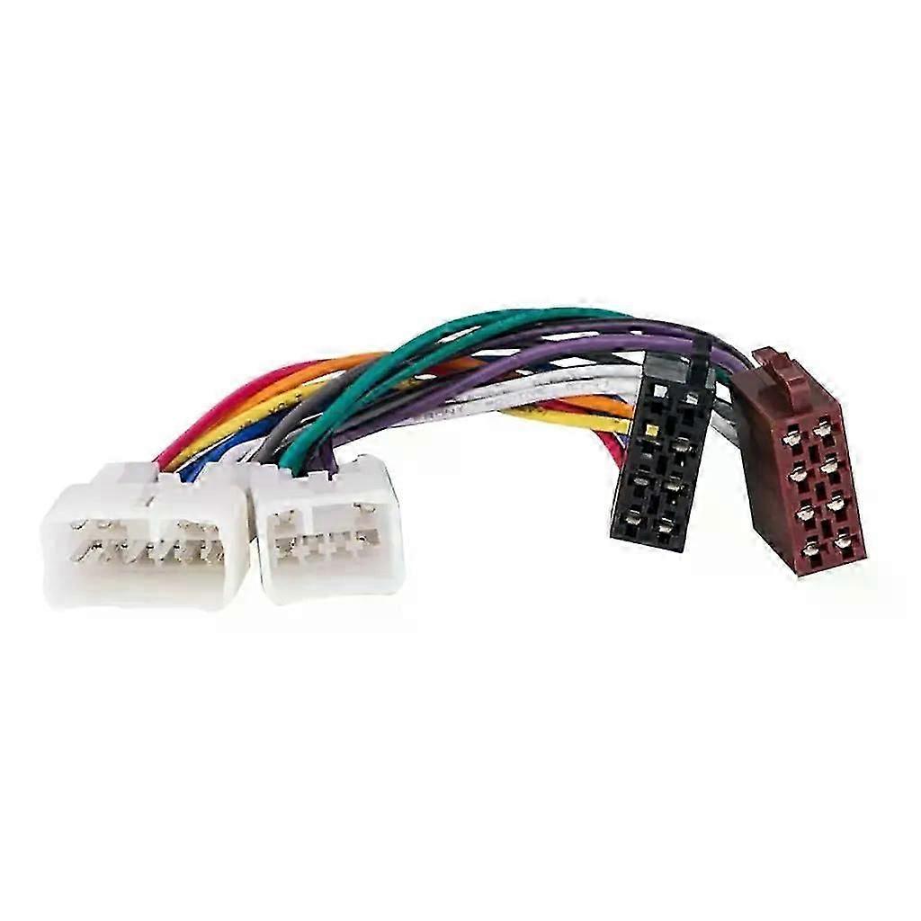 MagiDeal Wiring Harness Adapter Suitable for  ISO Stereo Plug Adaptor