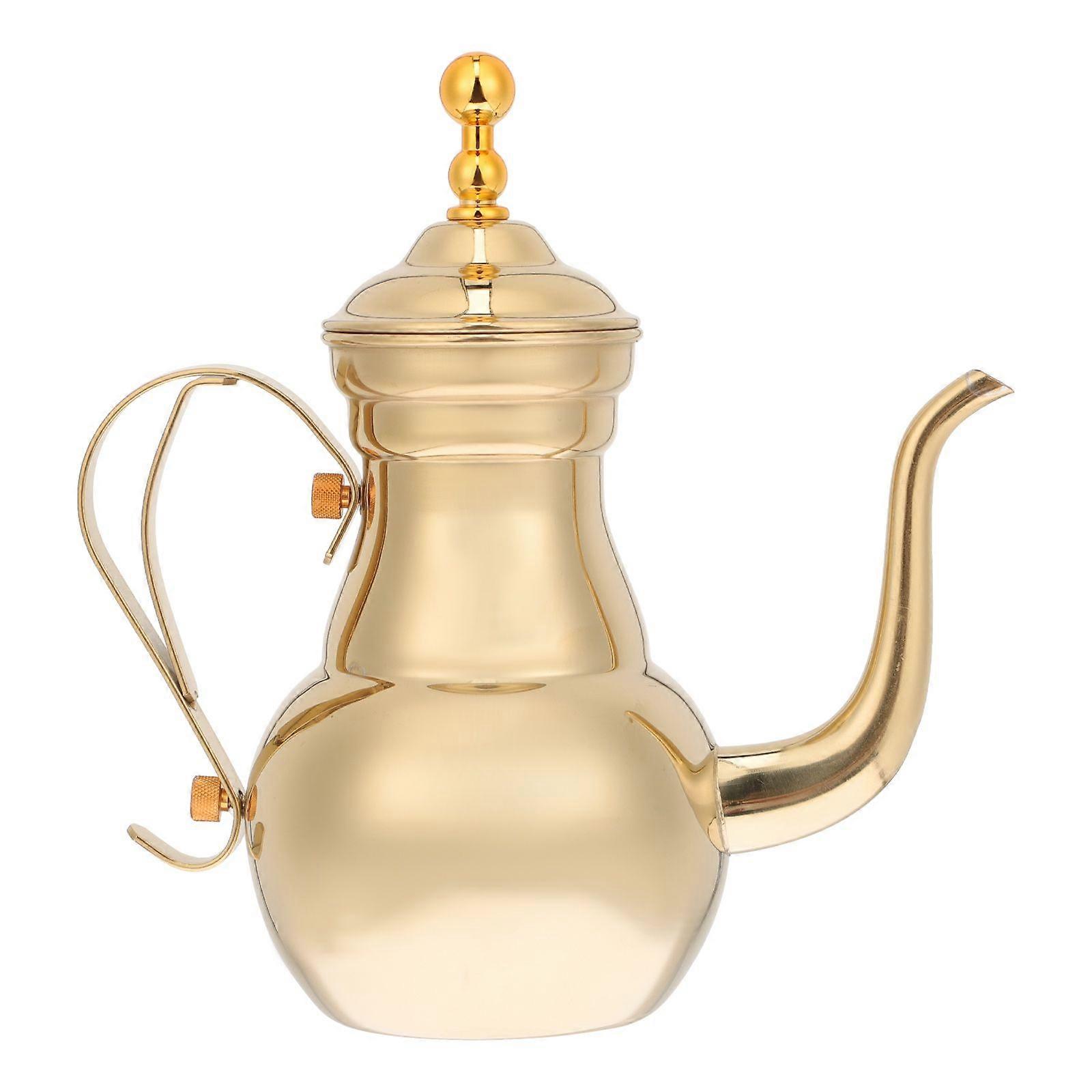 Stainless Steel Coffee Pot Decorative Coffee Pot Coffee Filter Pot Multi-function Coffee Pot