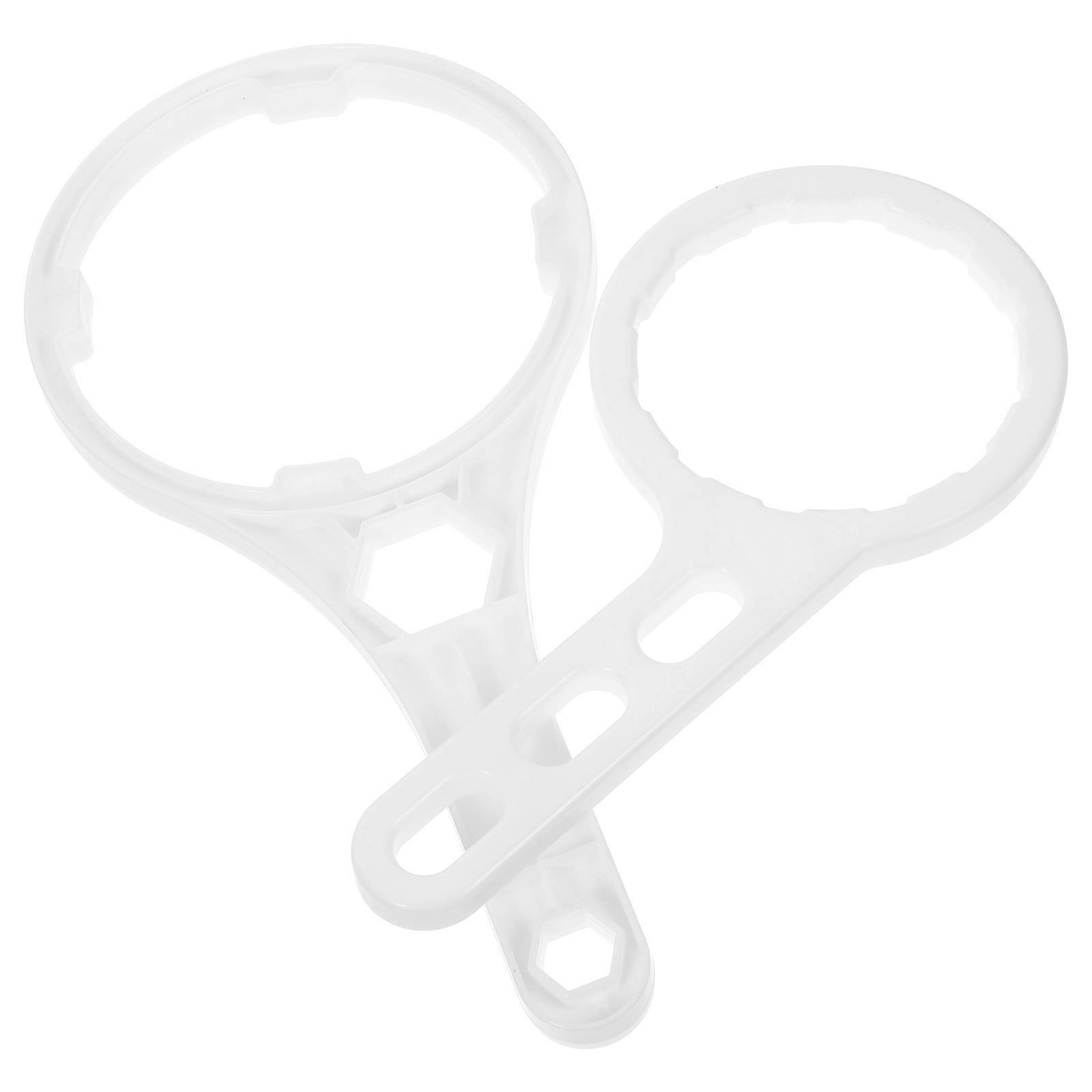 Bathroom Filter Replacement Tool Water Filter Spanner Plastic Housing Compatible for 1812 Membrane Home Use 1Set
