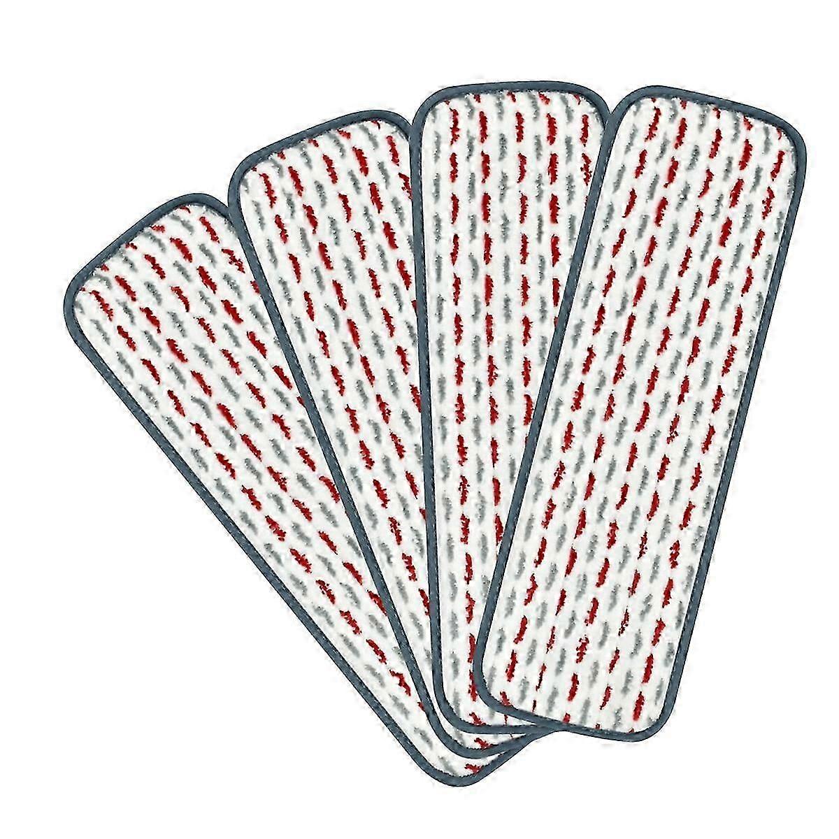 4 Pcs Thicken Mop Pads Compatible for ,Refills Mop Refill Pads