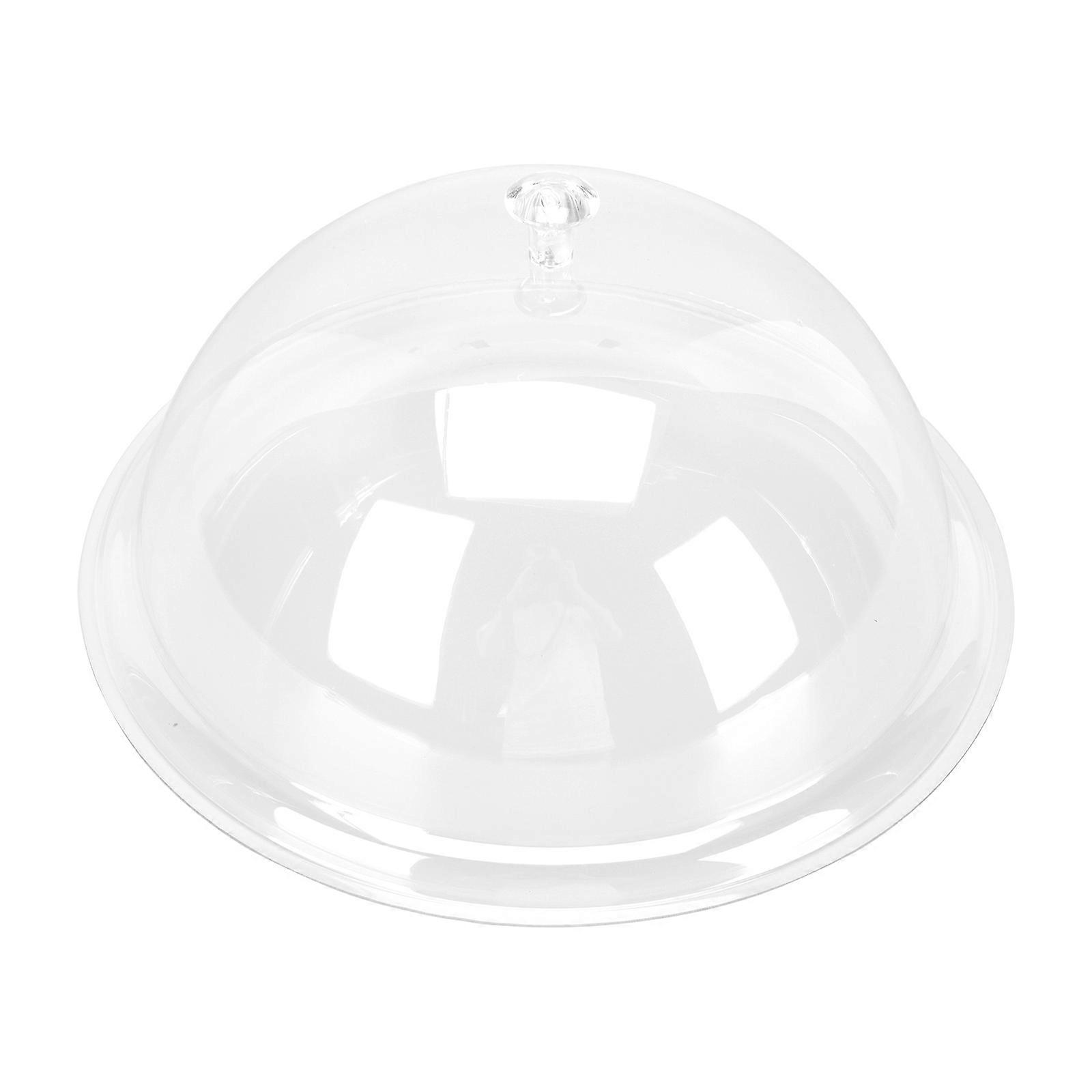 Pastry Transparent Lid Square Tray Cover Heat Preservation 27x27cm 1Pcs