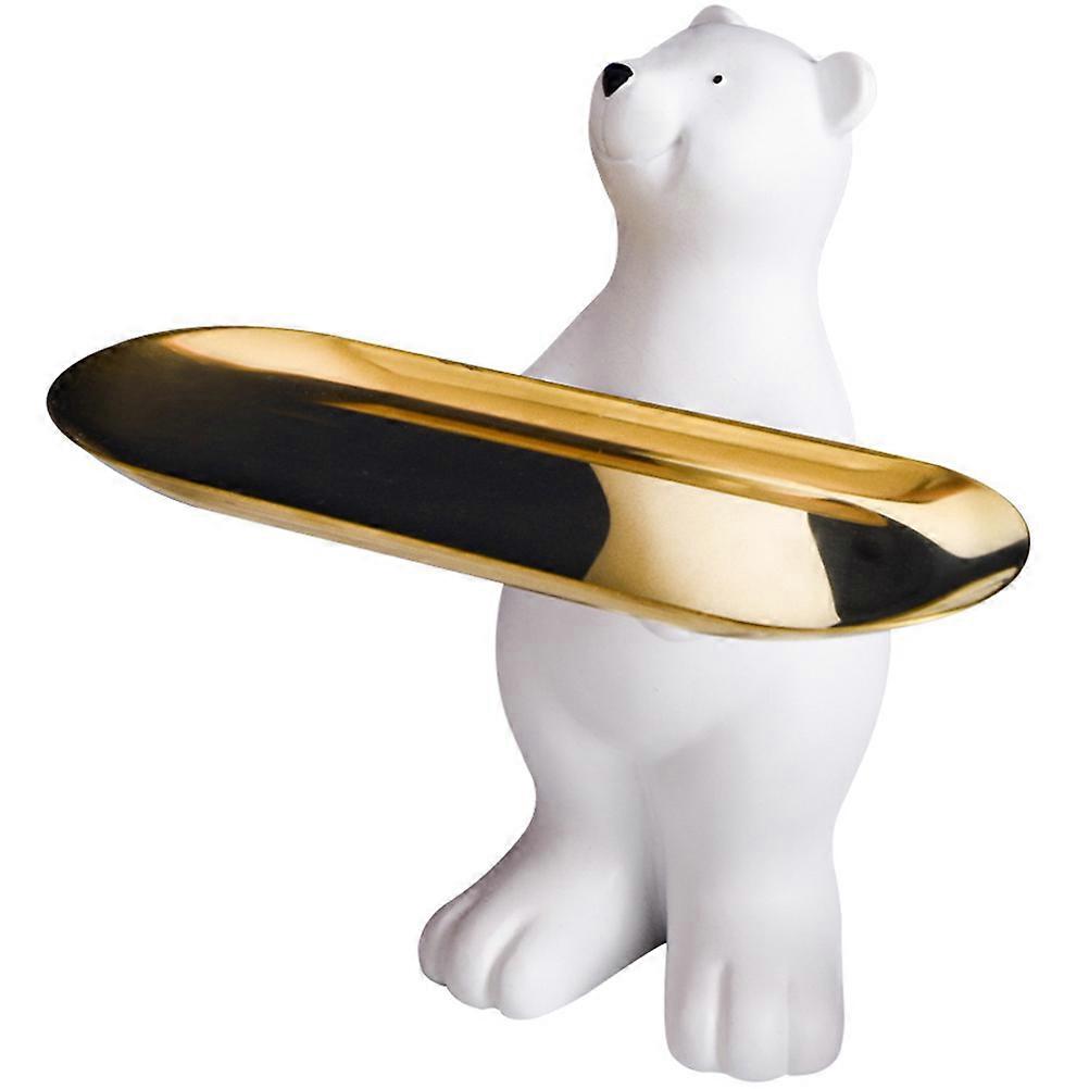 Animal Standing Statue Bedroom Decorative 8.5X6.9X3.1in 1Set
