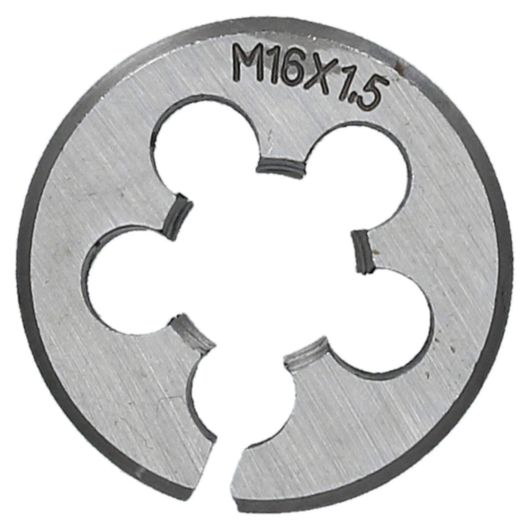 Metric MM M16 x 1.5 Split Die Threading Tool Thread Cutter 38mm Tungsten Steel