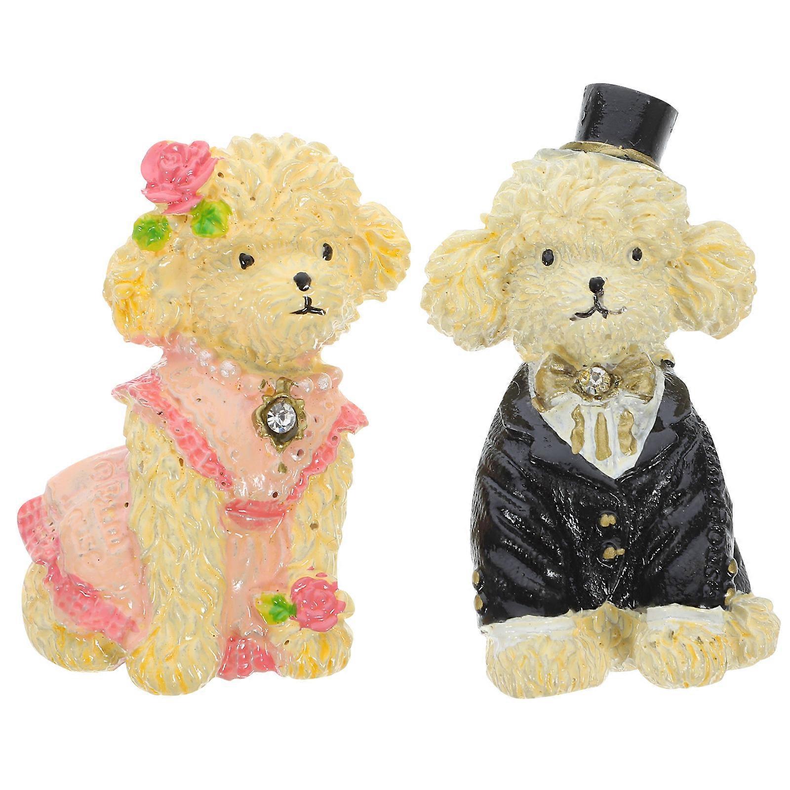 Cute Dog Refrigerator Magnets Resin Fridge Decor Adsorption Scratch Magnetic Clips for Kitchen and Surfaces