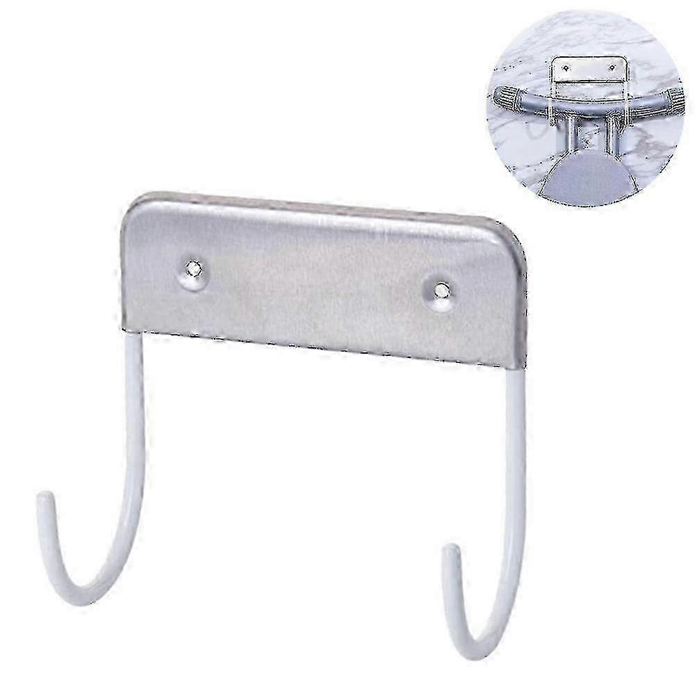 Wandhalterung für Bügelbretter aus Metall, geeignet für Bügelbretter, Wandorganizer in weißer Ausführung
