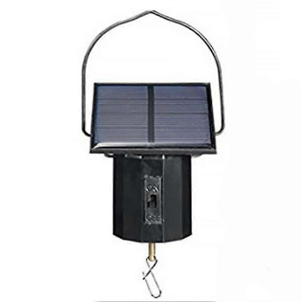 Motor Solar Powered Wind Spinner Hanging Metal Large Electric Tool